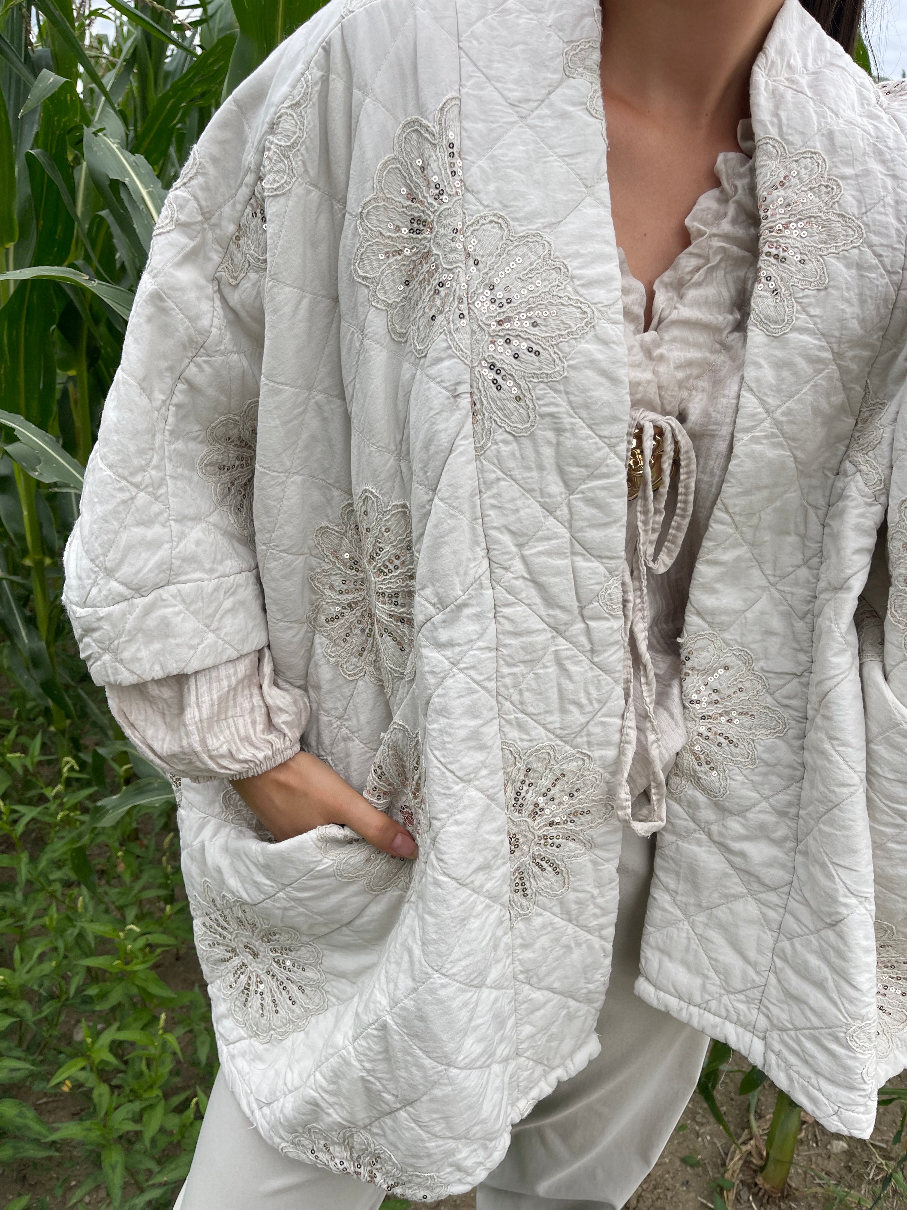 Veste | ÉLYA | Beige