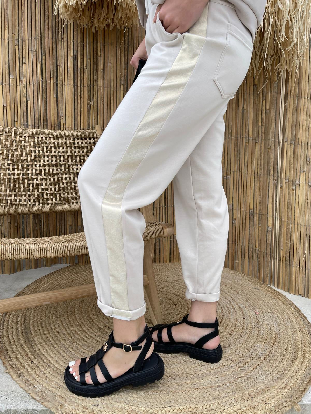 Pantalon | VIOLETTE | Beige