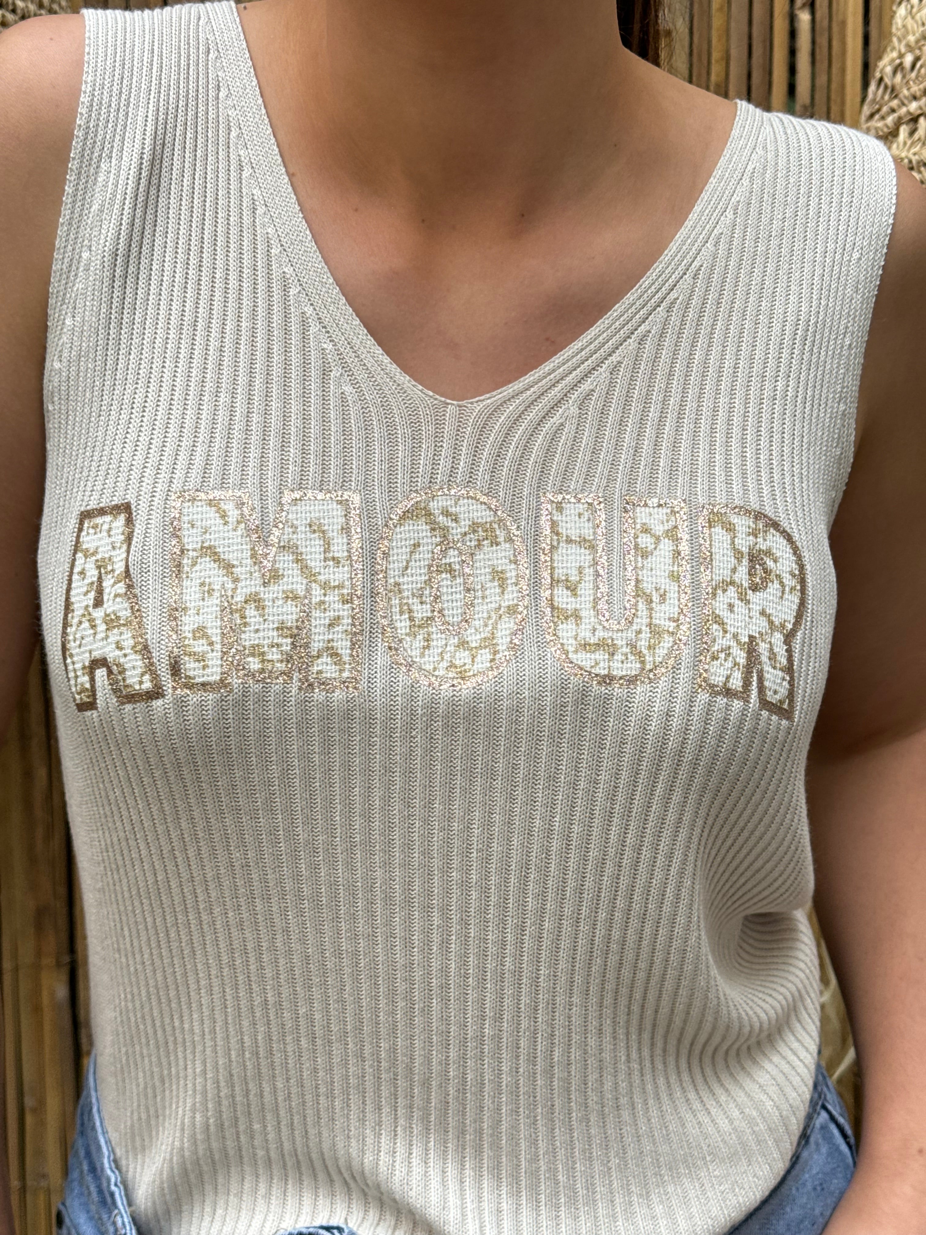 Top | LAURIA | Beige