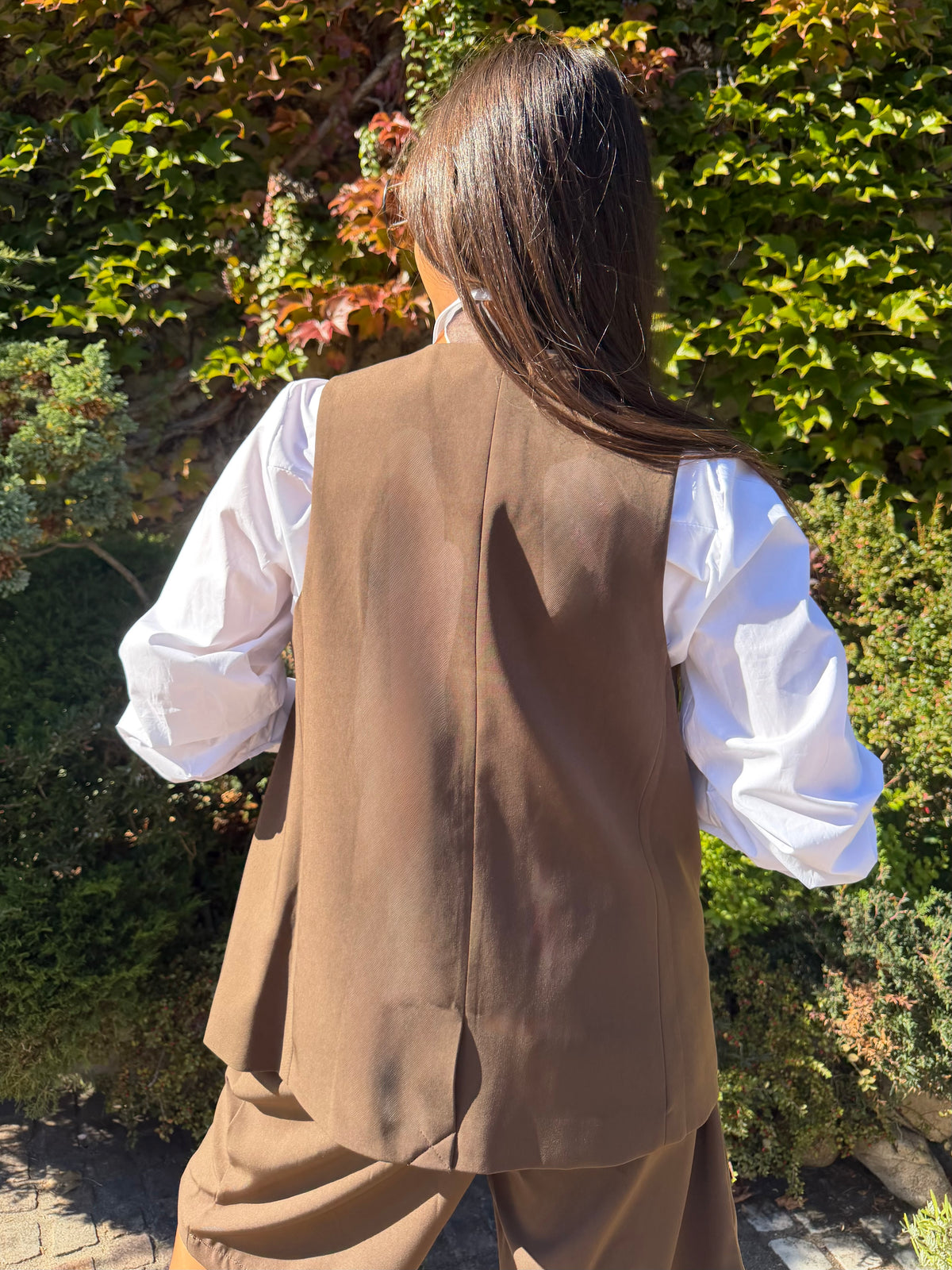 Gilet | ALBA | Marron
