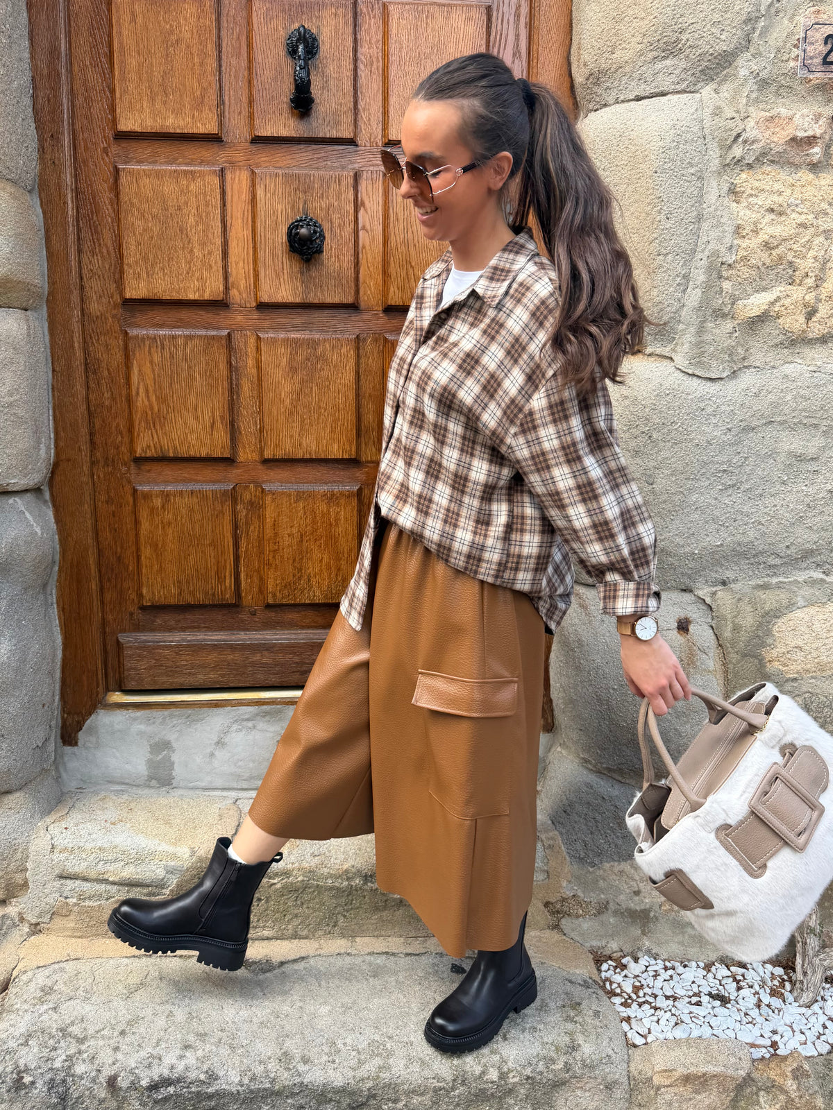 Chemise | ICONIC | Marron