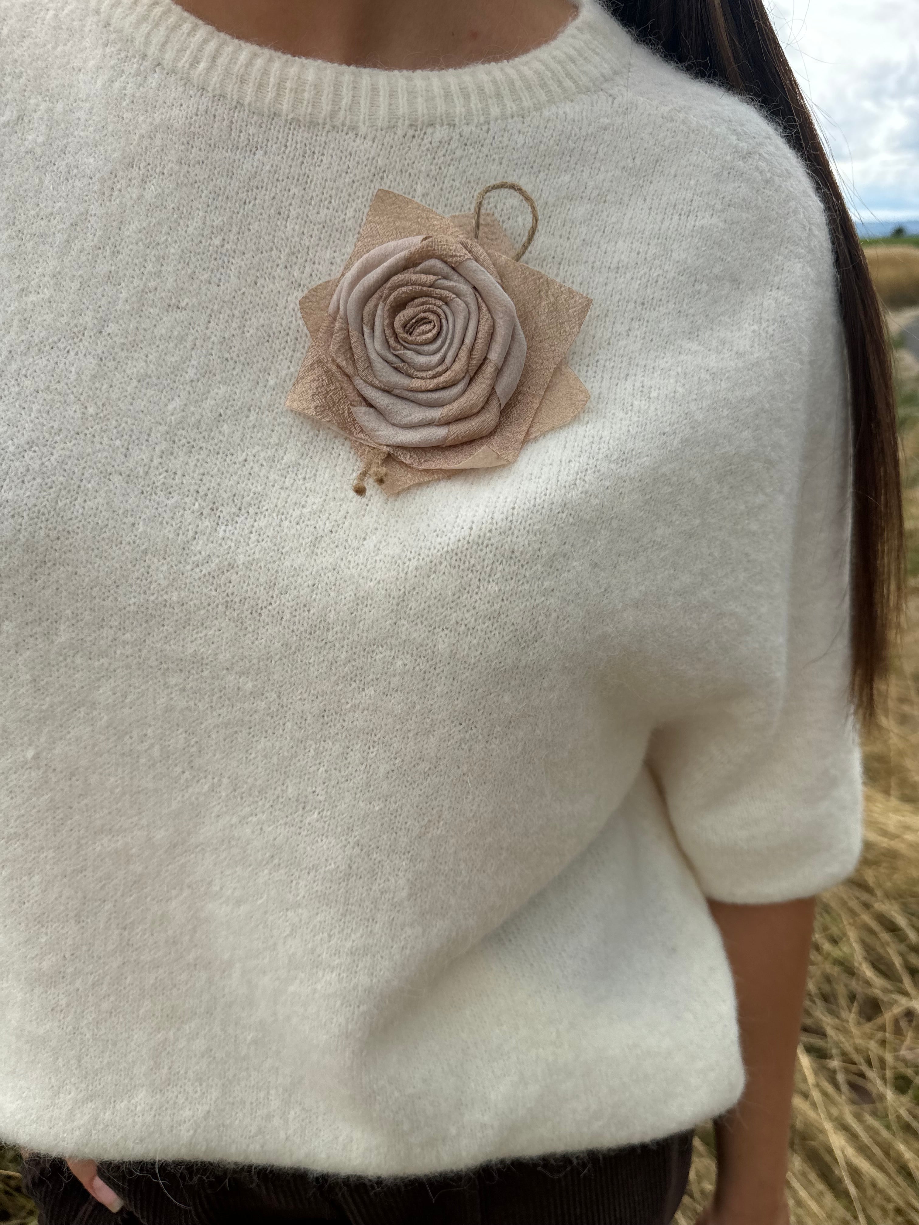 Pull | EGLANTINE | Ecru
