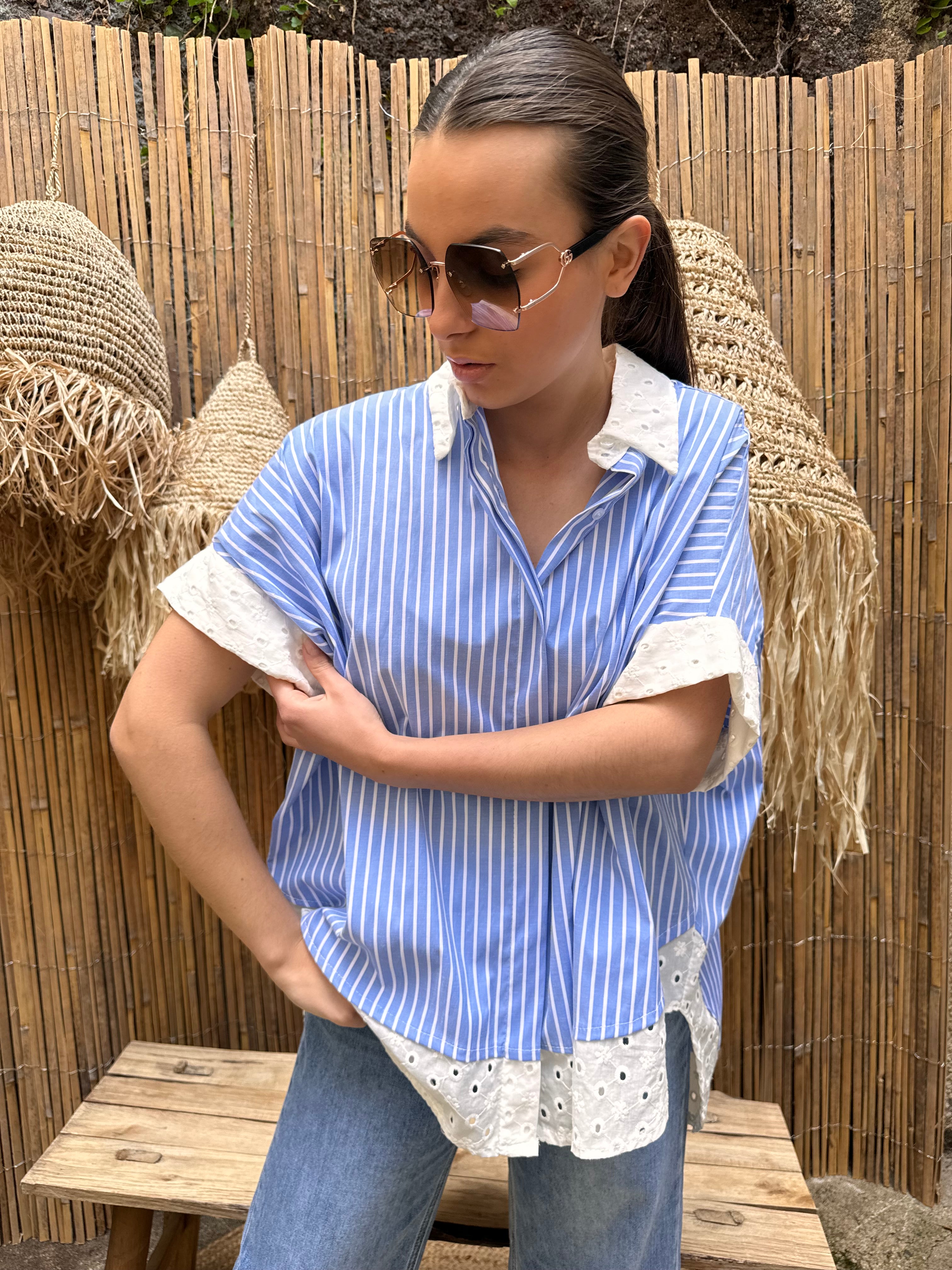 Chemise | MAELIS | Bleu