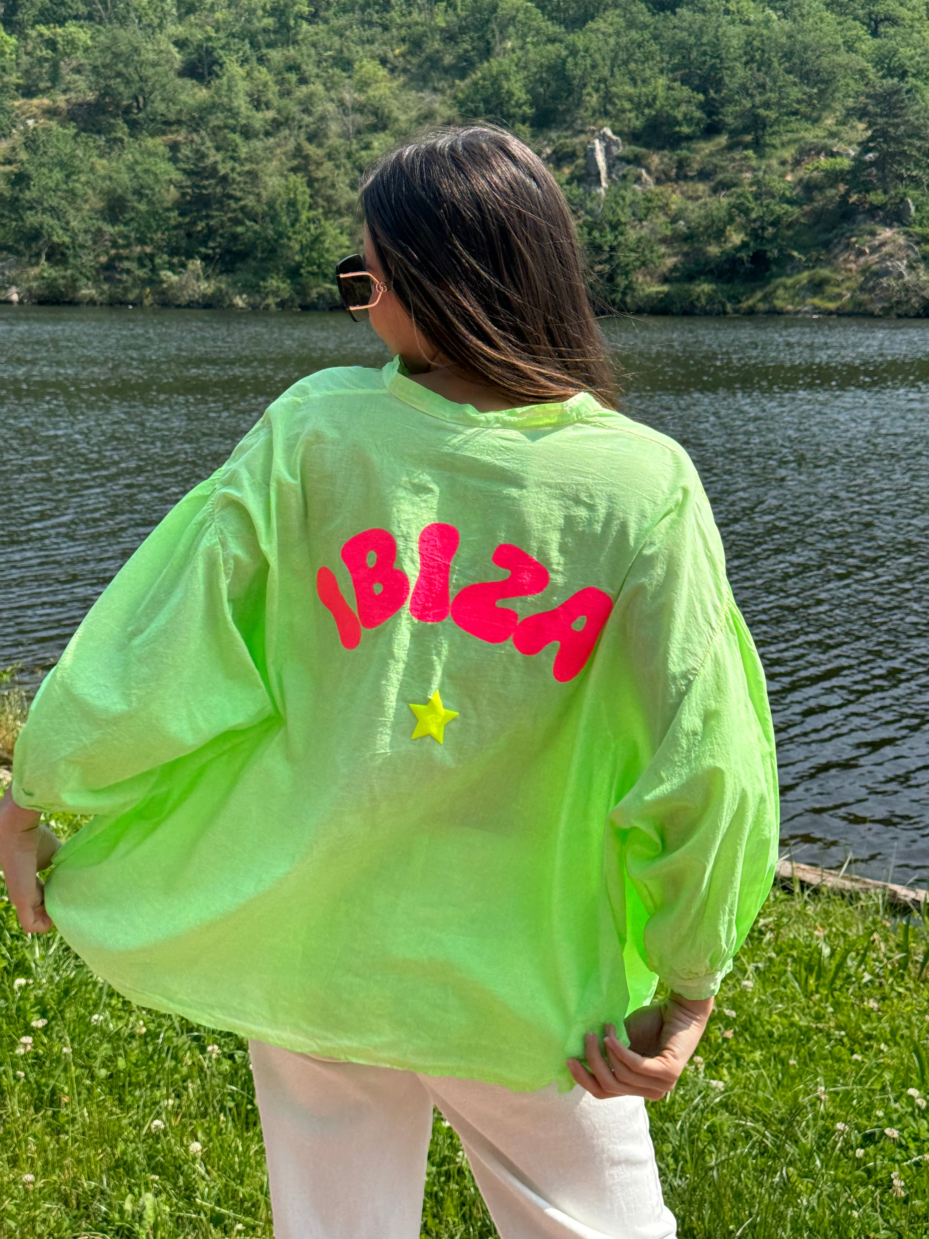 Chemise | ZUMA | Vert Fluo