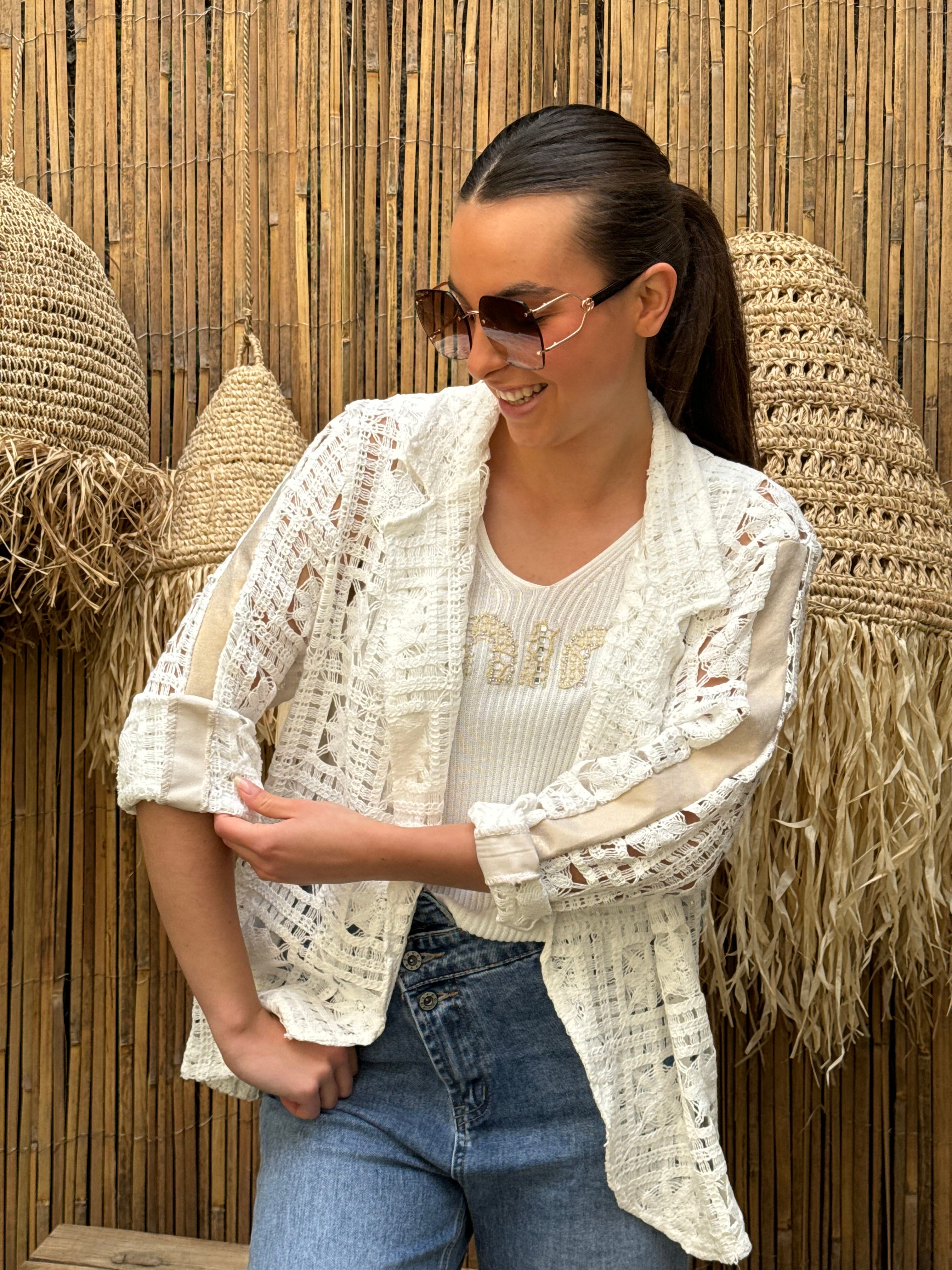 Top | LAURIA | Blanc
