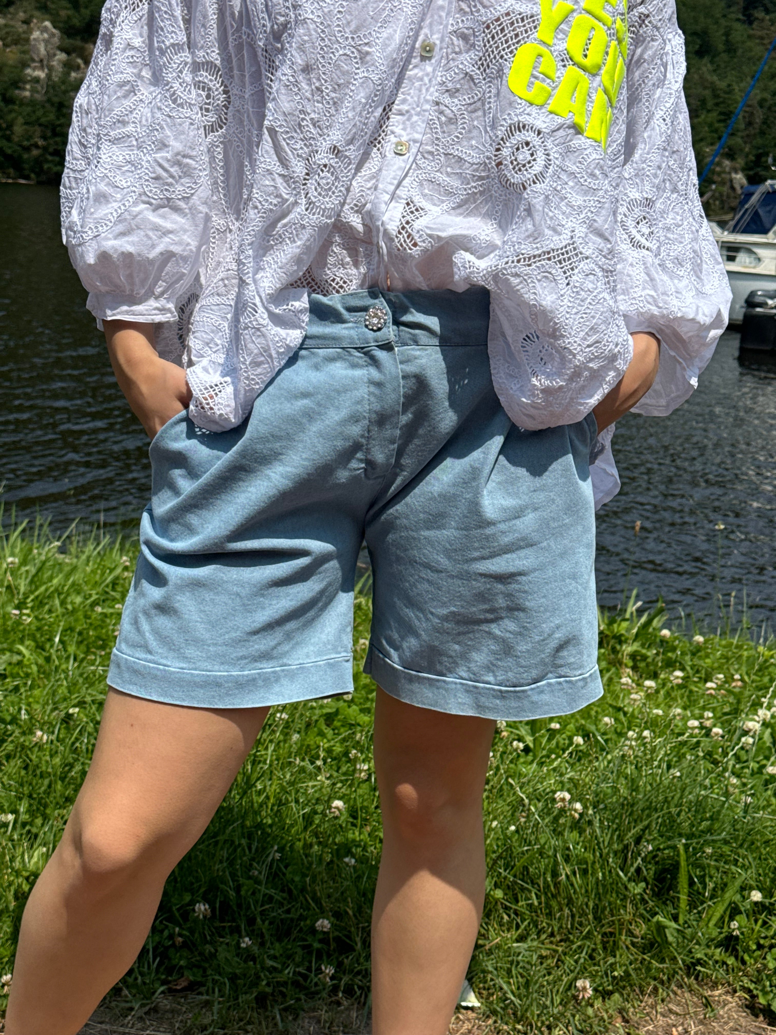 Short | BILLIE | Bleu