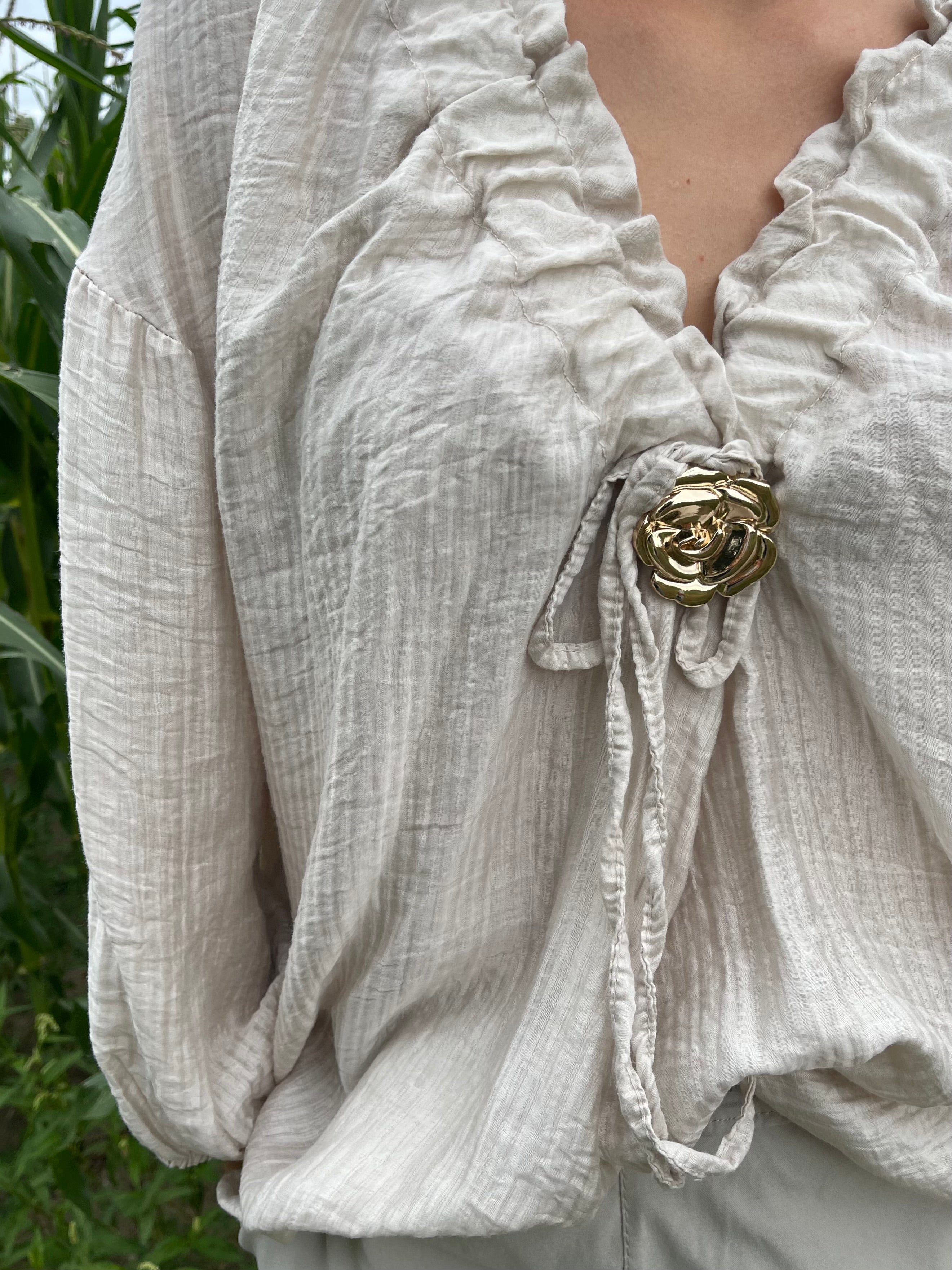 Blouse | NOIRAUDE | Beige