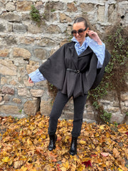 Blouse / LYRISA / Bleu Blanc