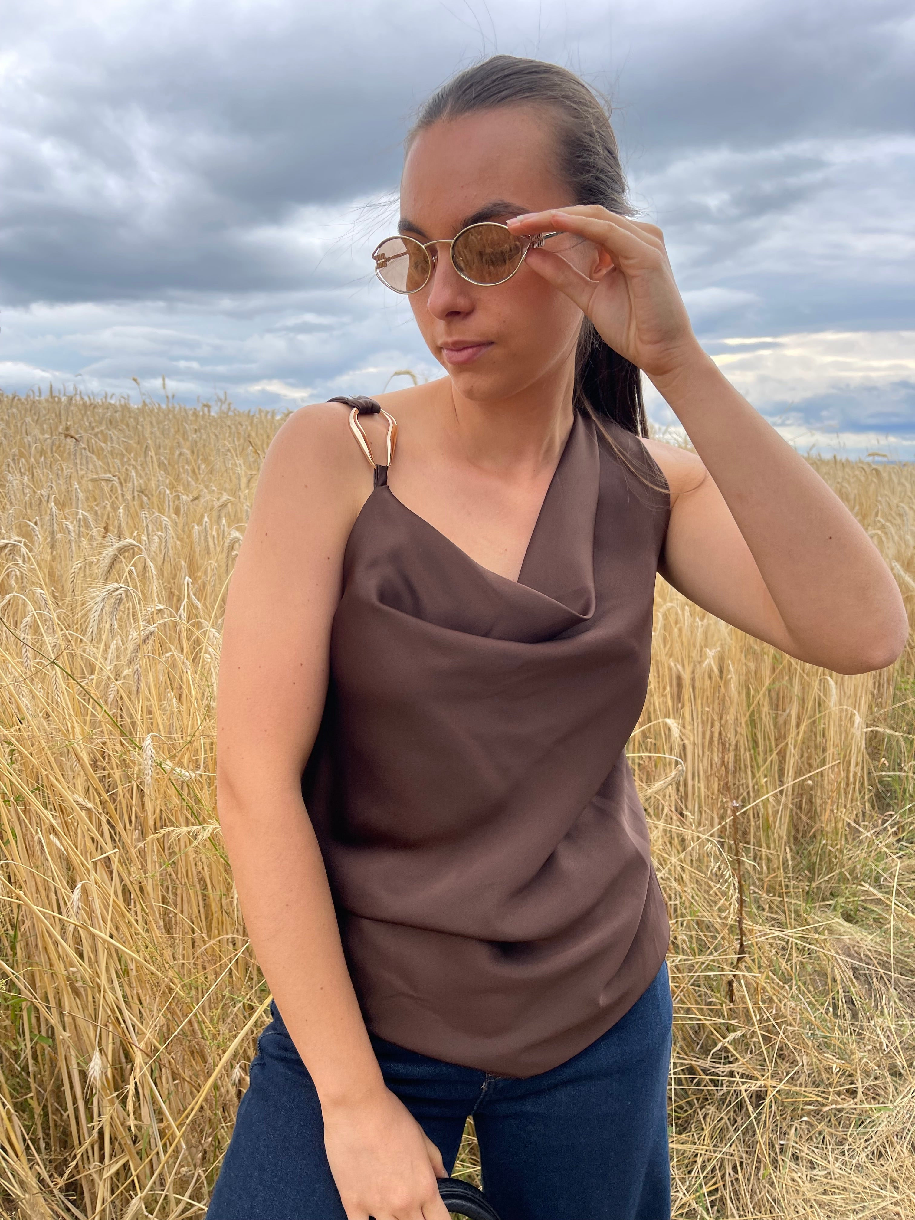 Top | Brume | Marron