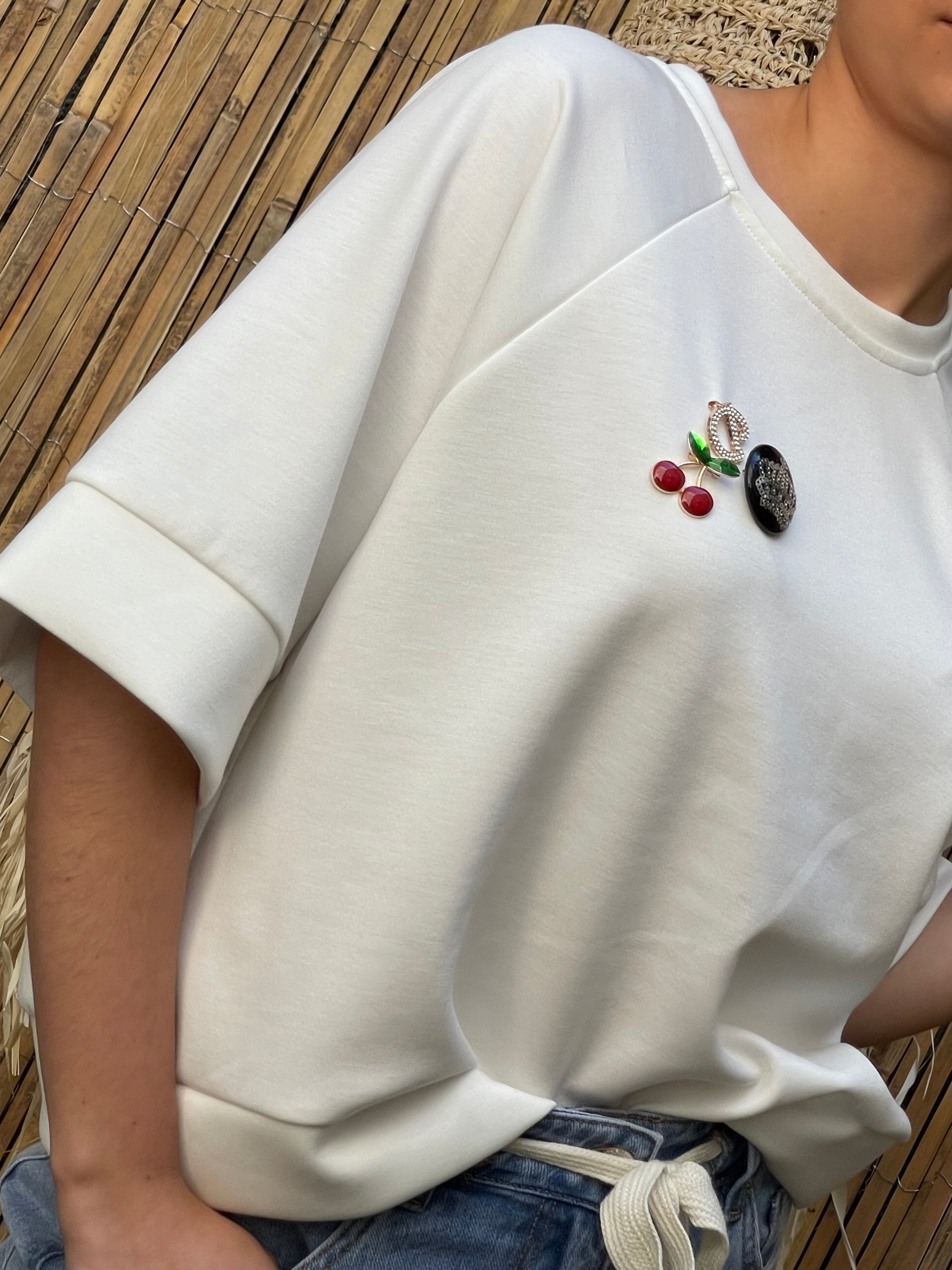 Sweat | PASTILLE | Blanc