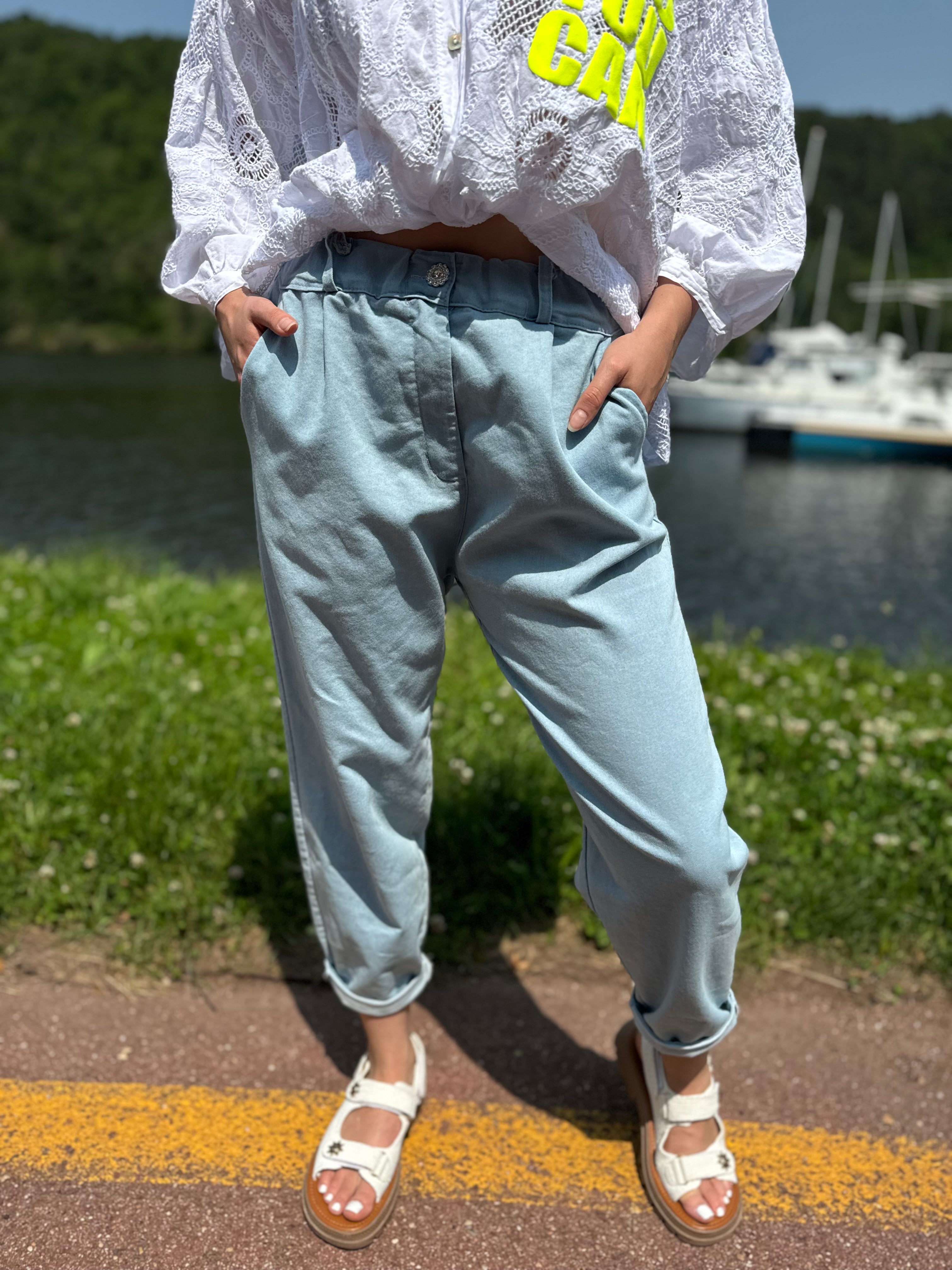 Pantalon | CHARLIE | Bleu jeans
