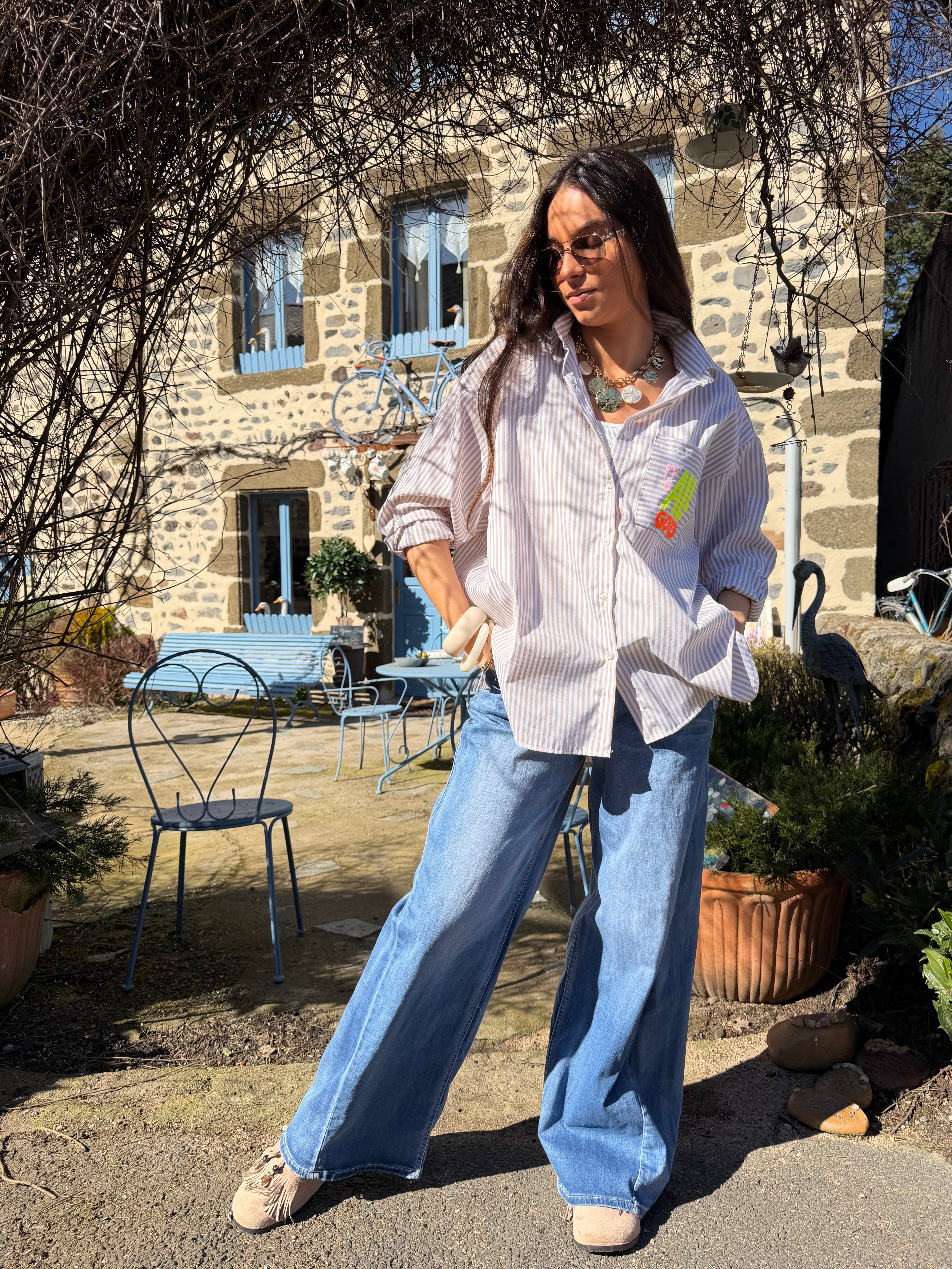Chemise | BELLUME | Beige