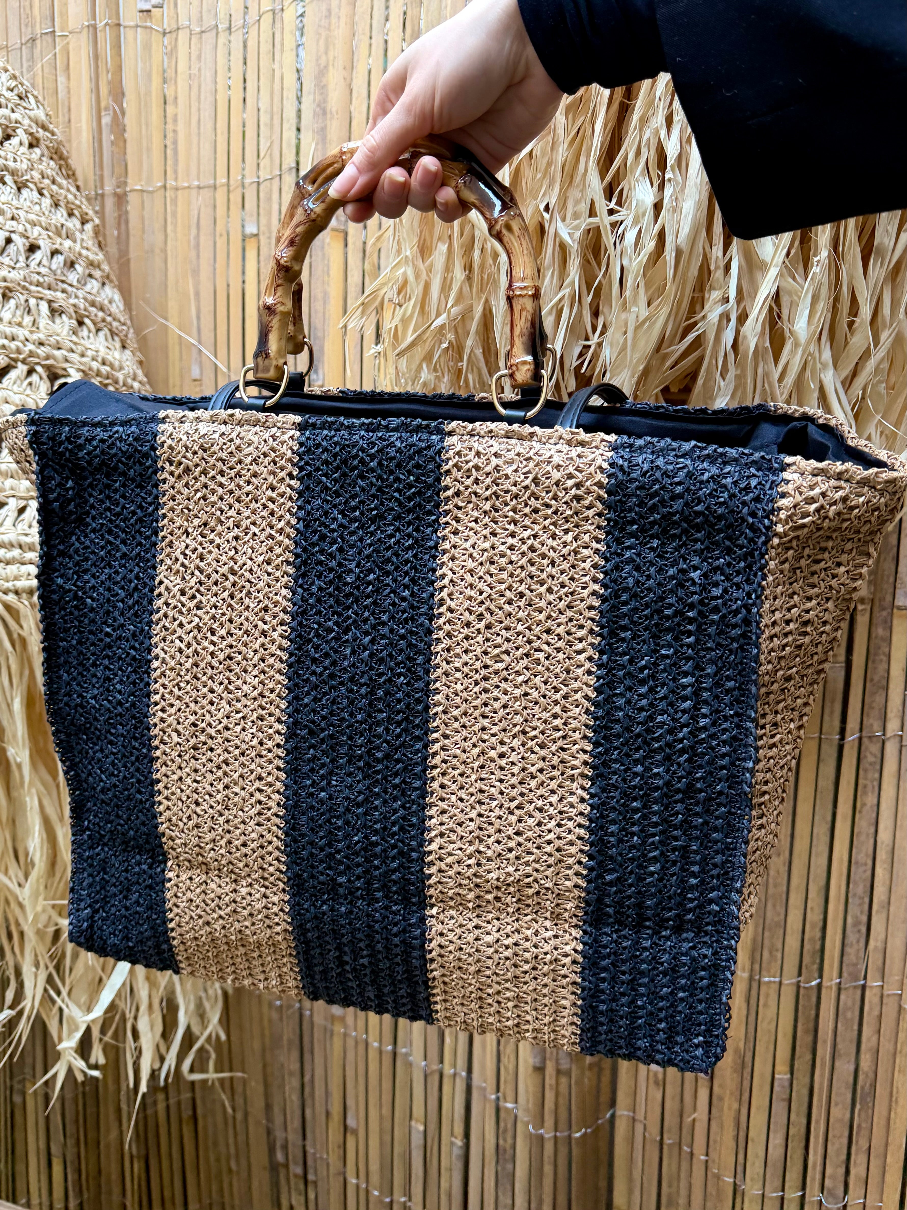 Sac | ORINA | Noir & Beige