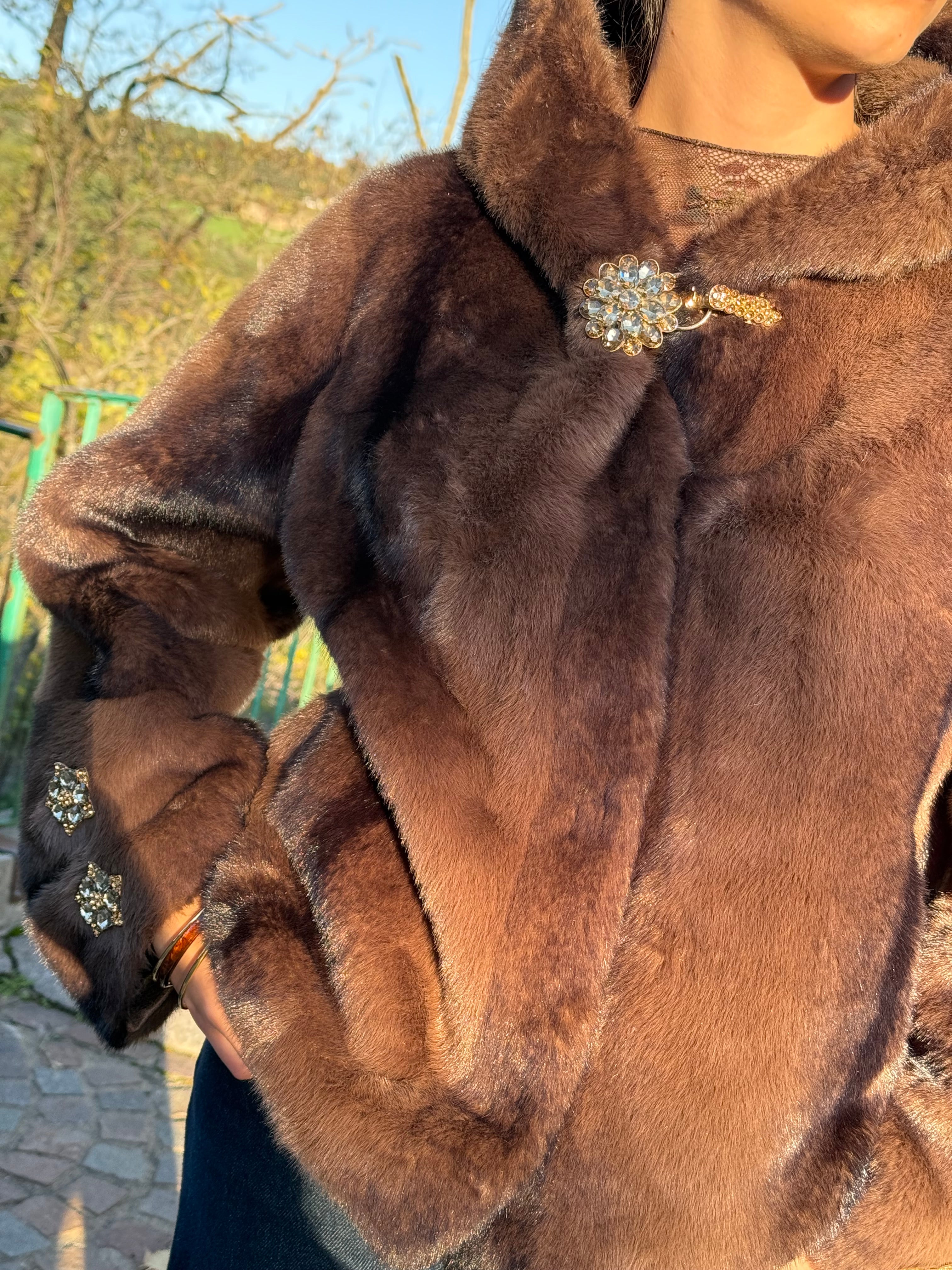 Veste | NINA | Chocolat