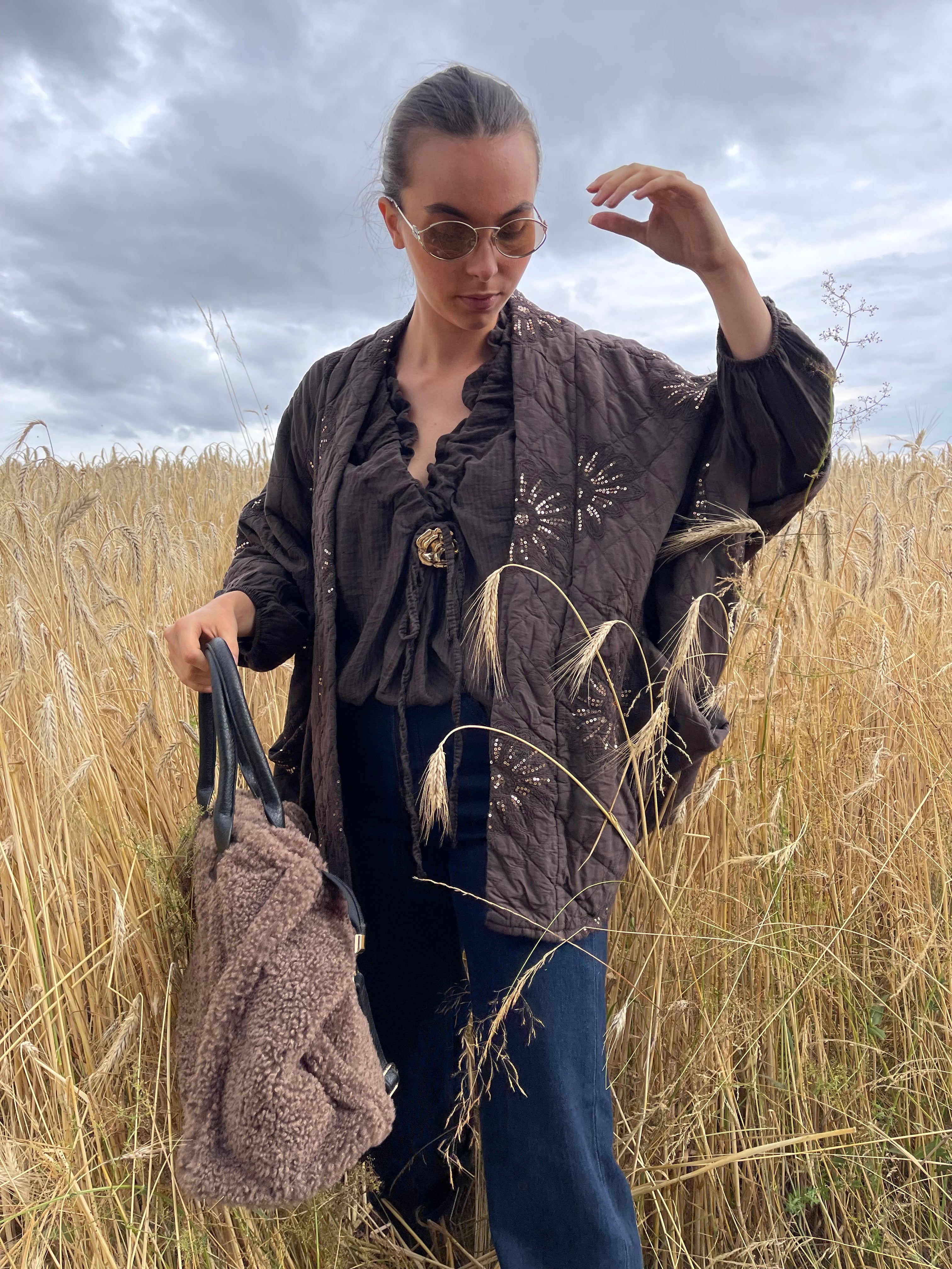 Veste | ÉLYA | Marron