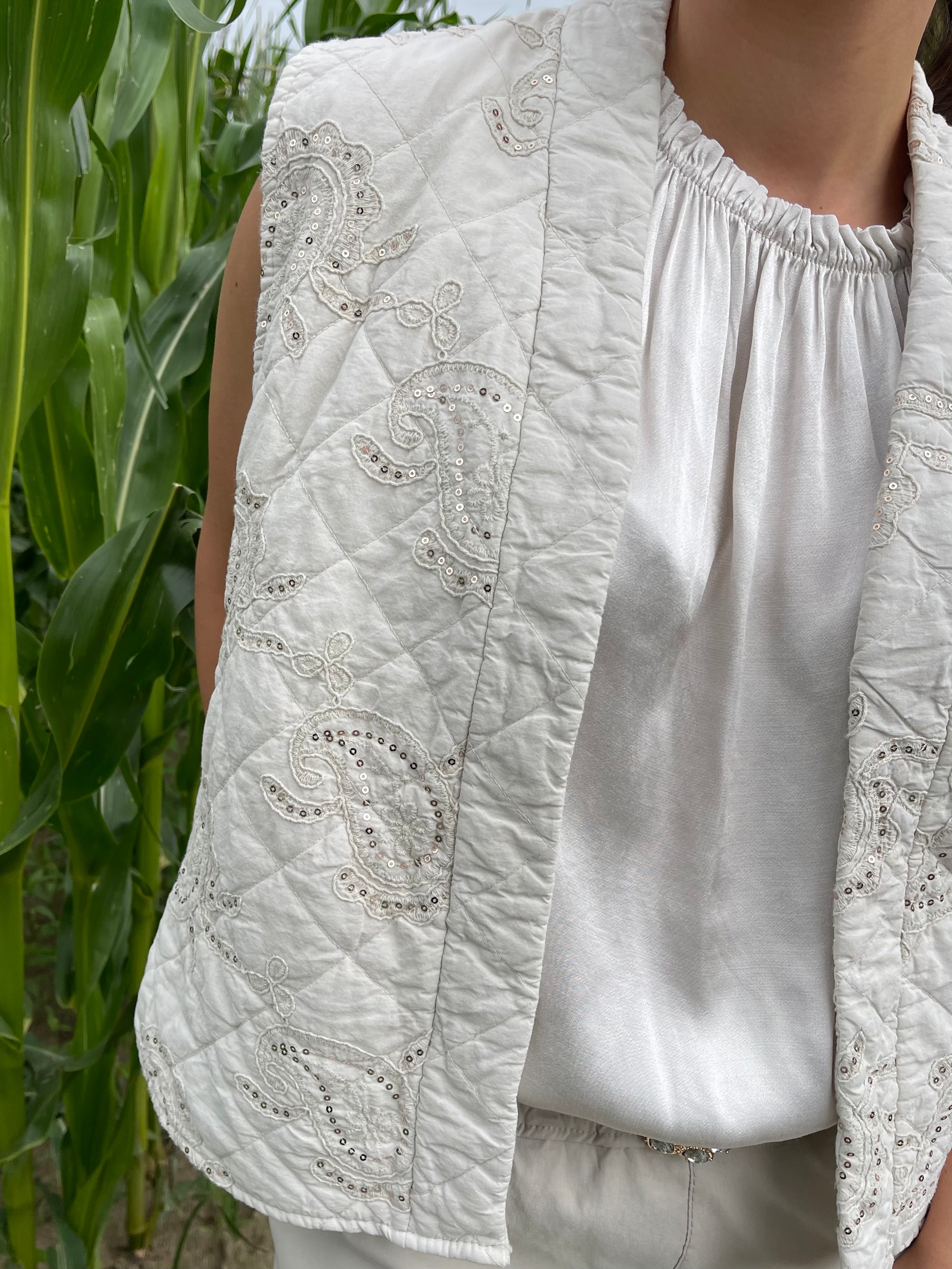 Gilet | GARANCE | Beige