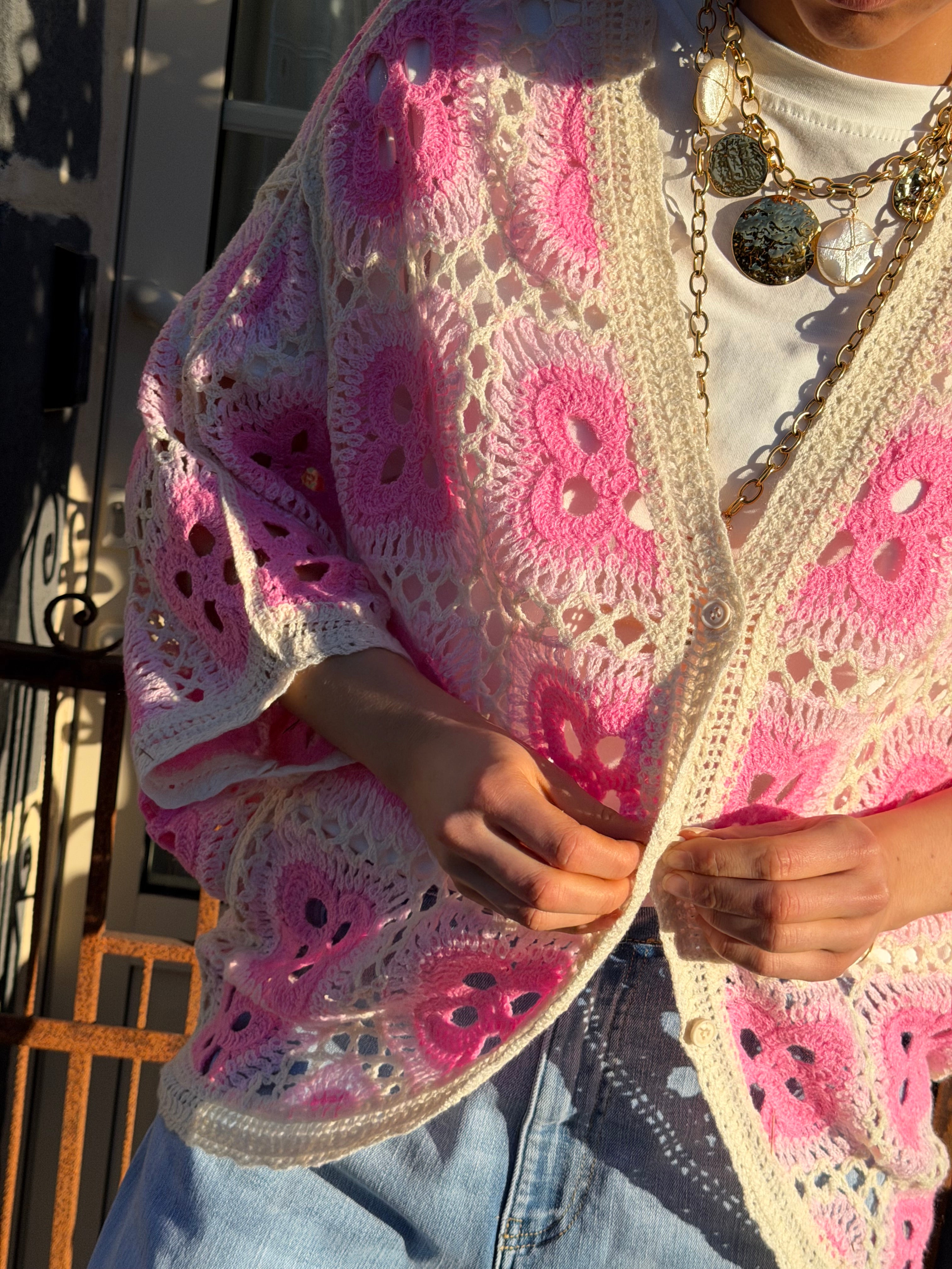 Gilet | AMBROSIA | Rose