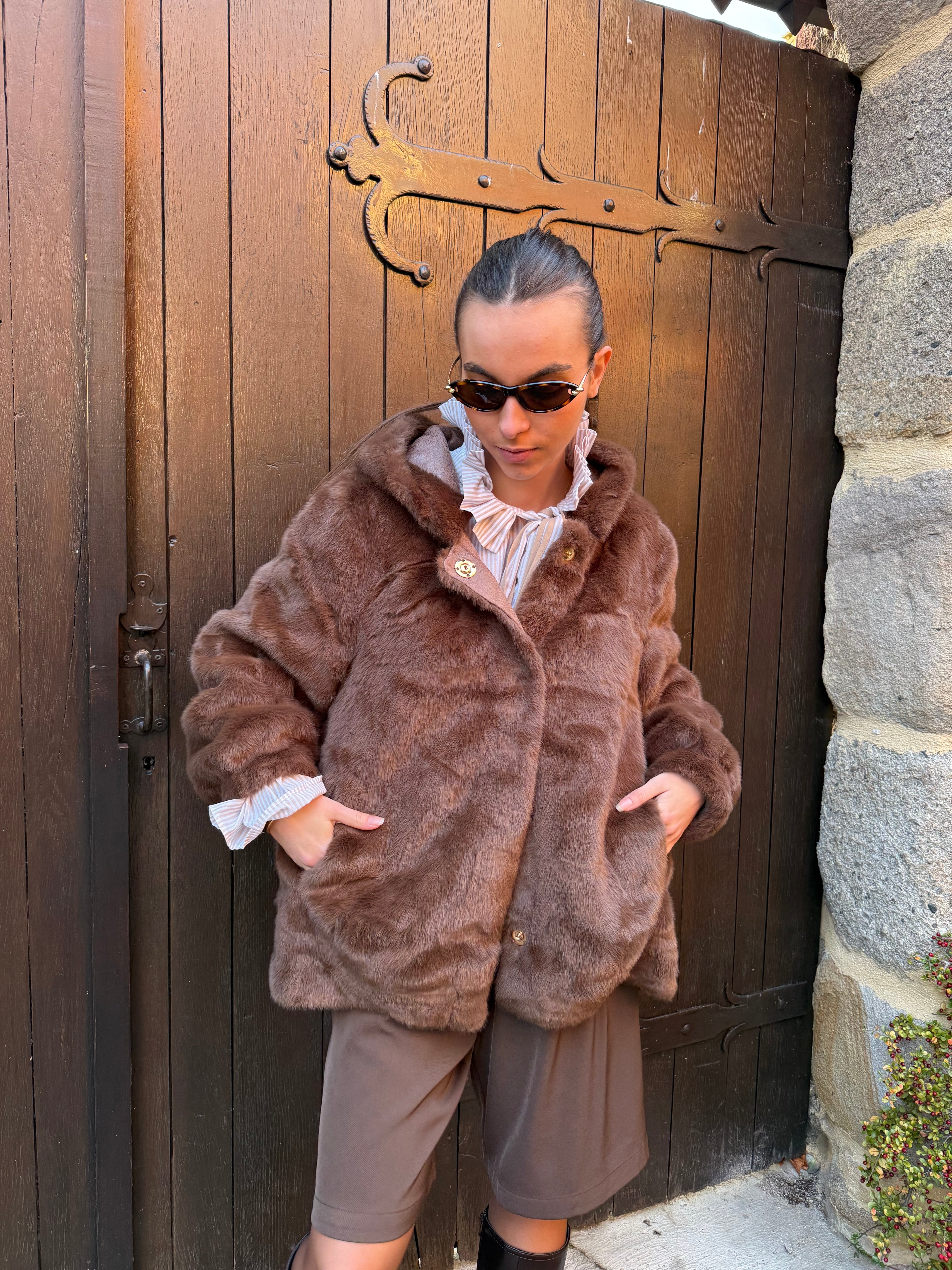 Veste | MILA | Chocolat