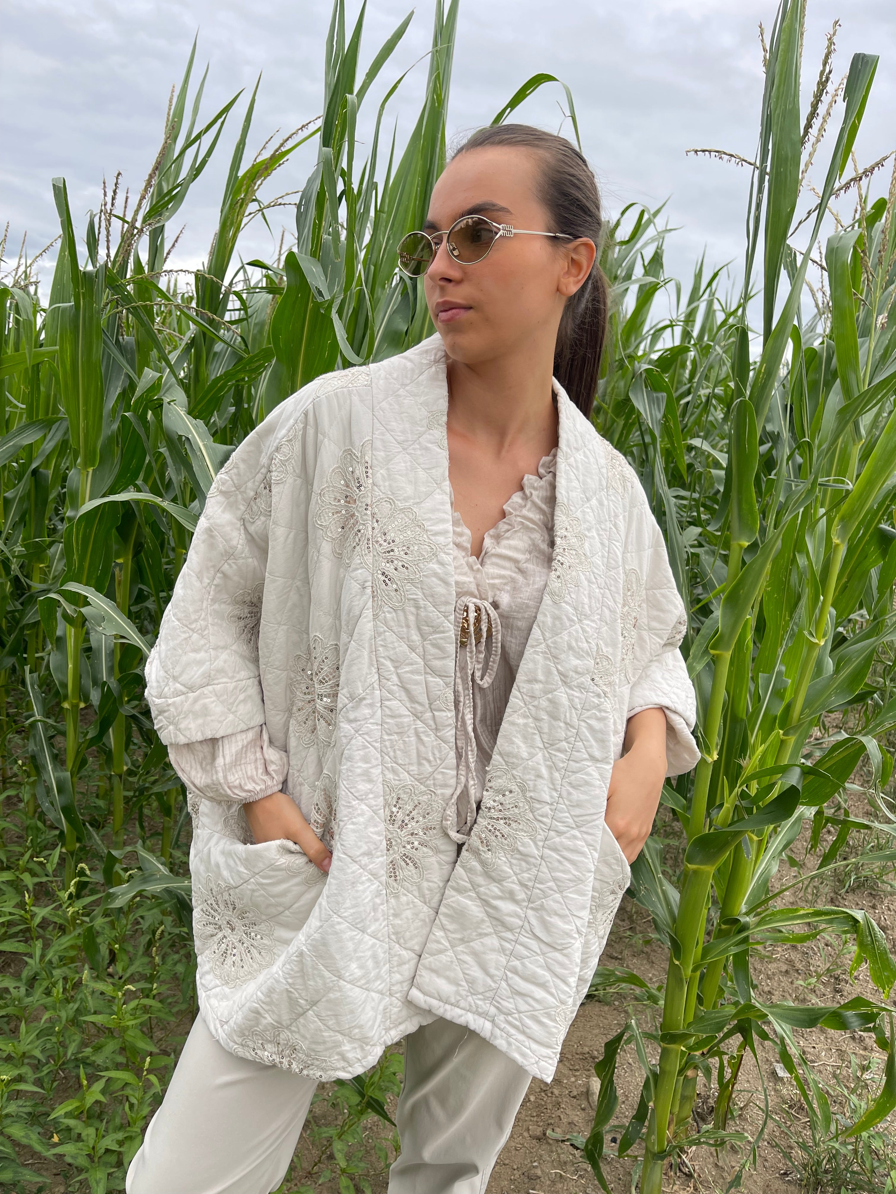 Veste | ÉLYA | Beige