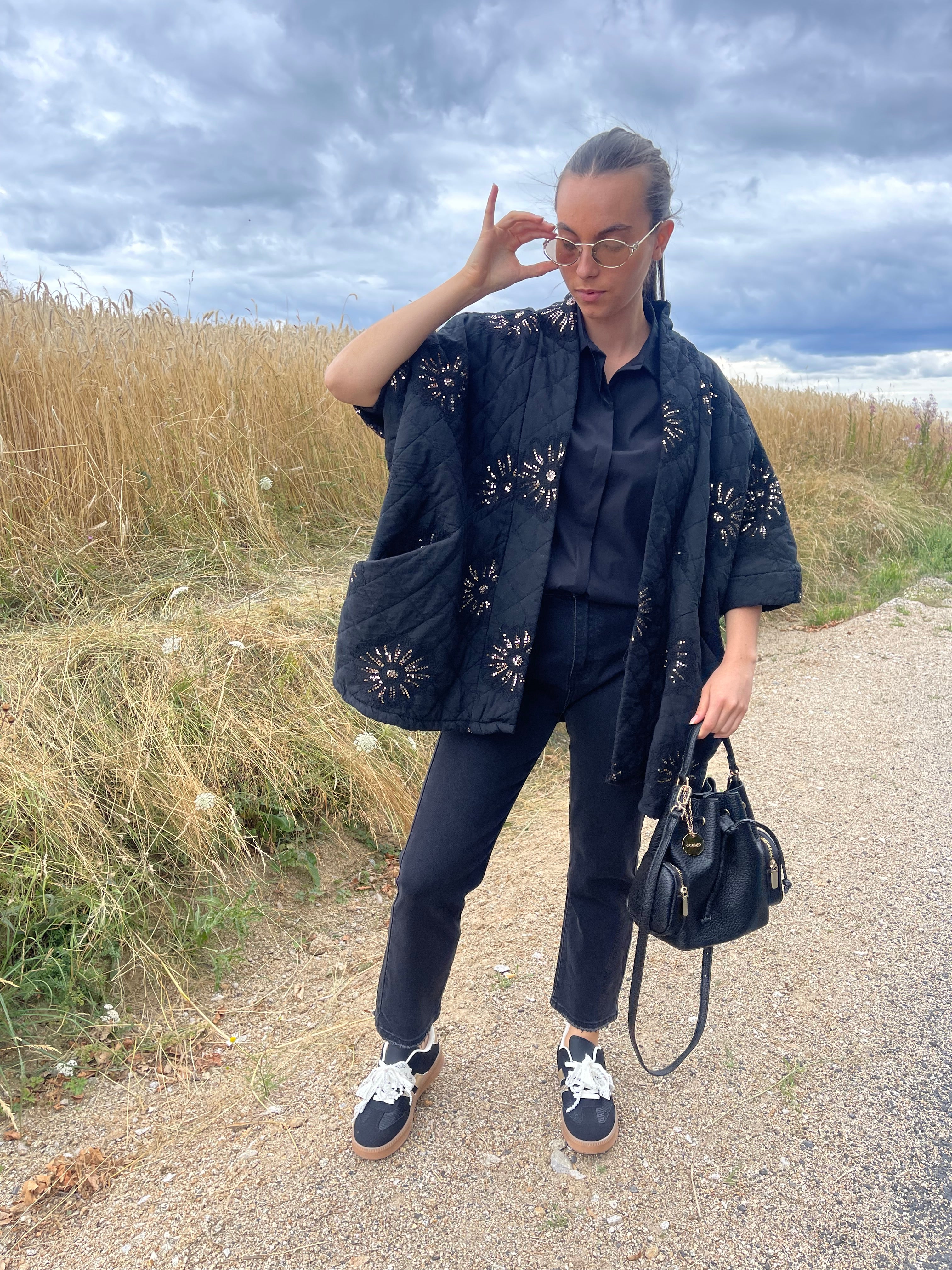 Veste | ÉLYA | Noir