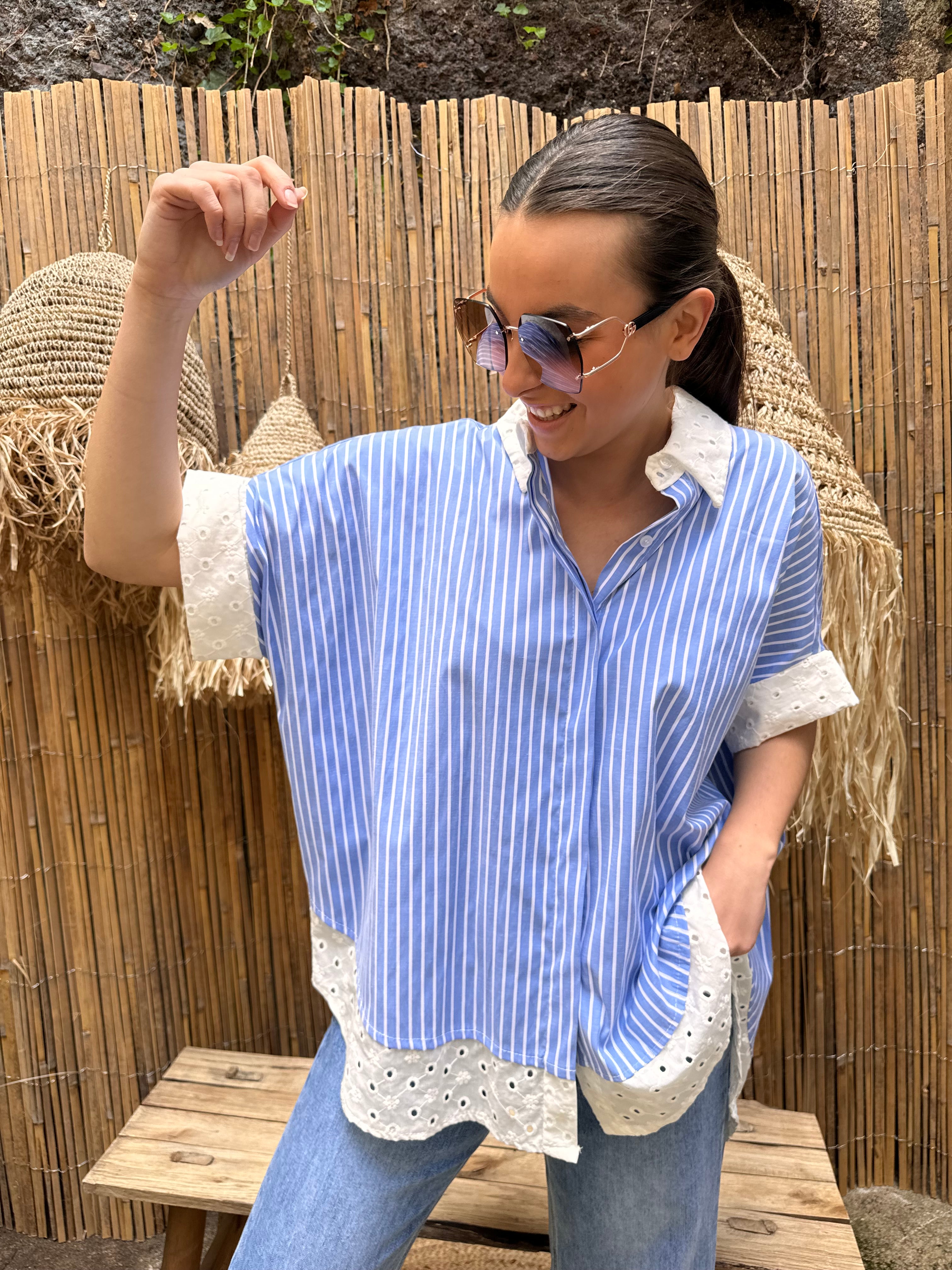 Chemise | MAELIS | Bleu
