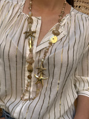 Collier | SOLEILA | Taupe