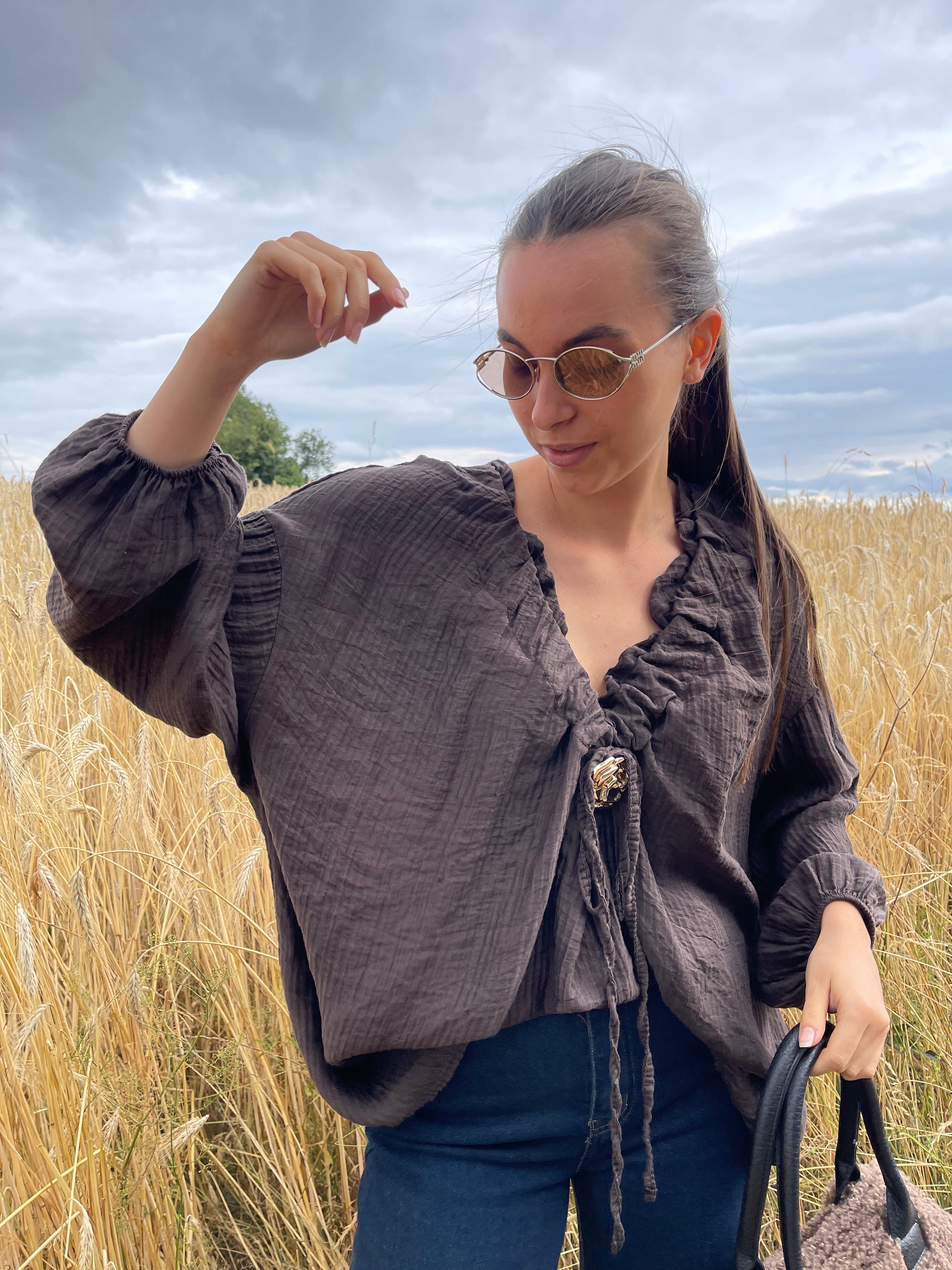Blouse | NOIRAUDE | Marron