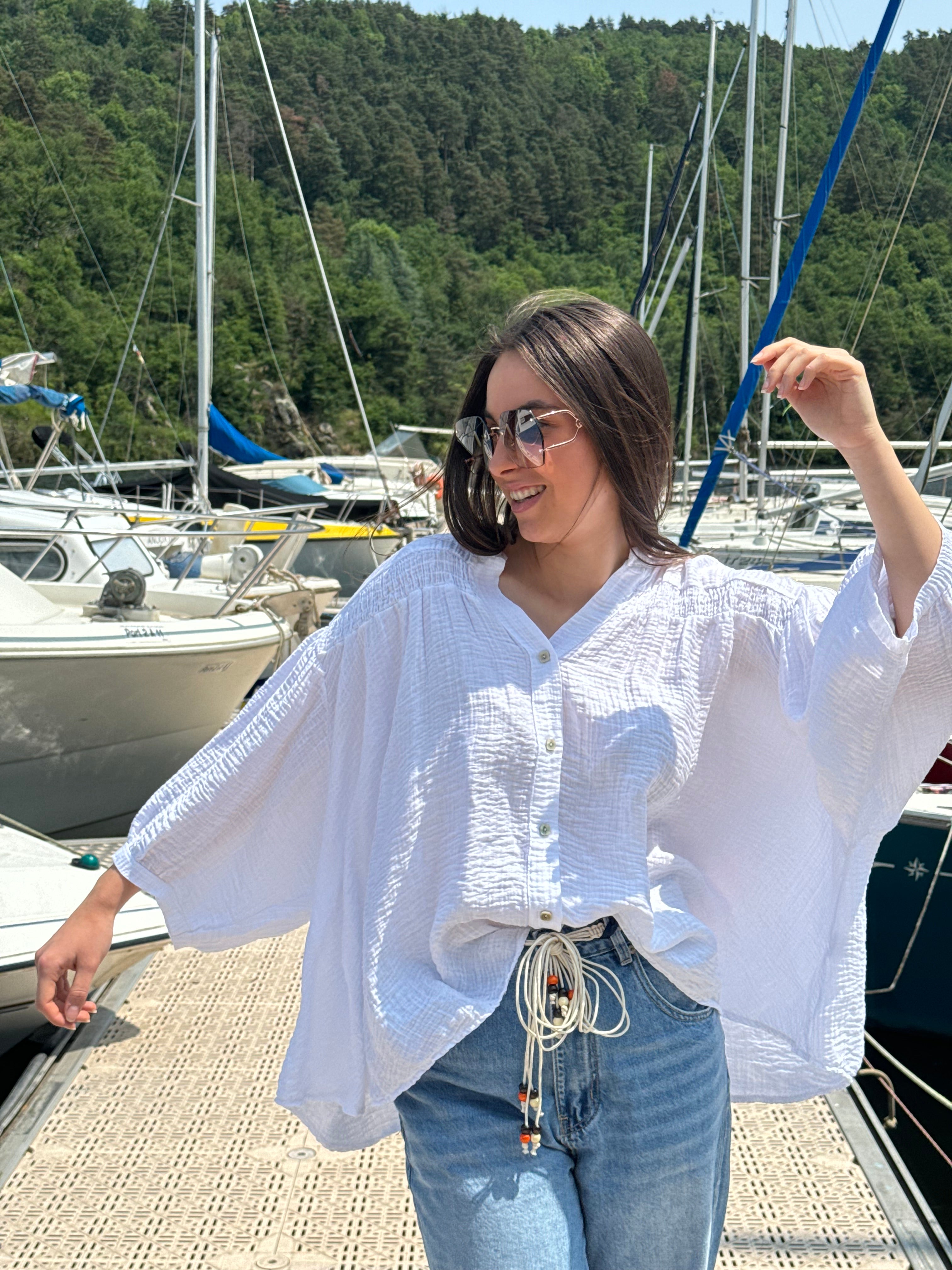 Chemise | FLORIE | Blanc