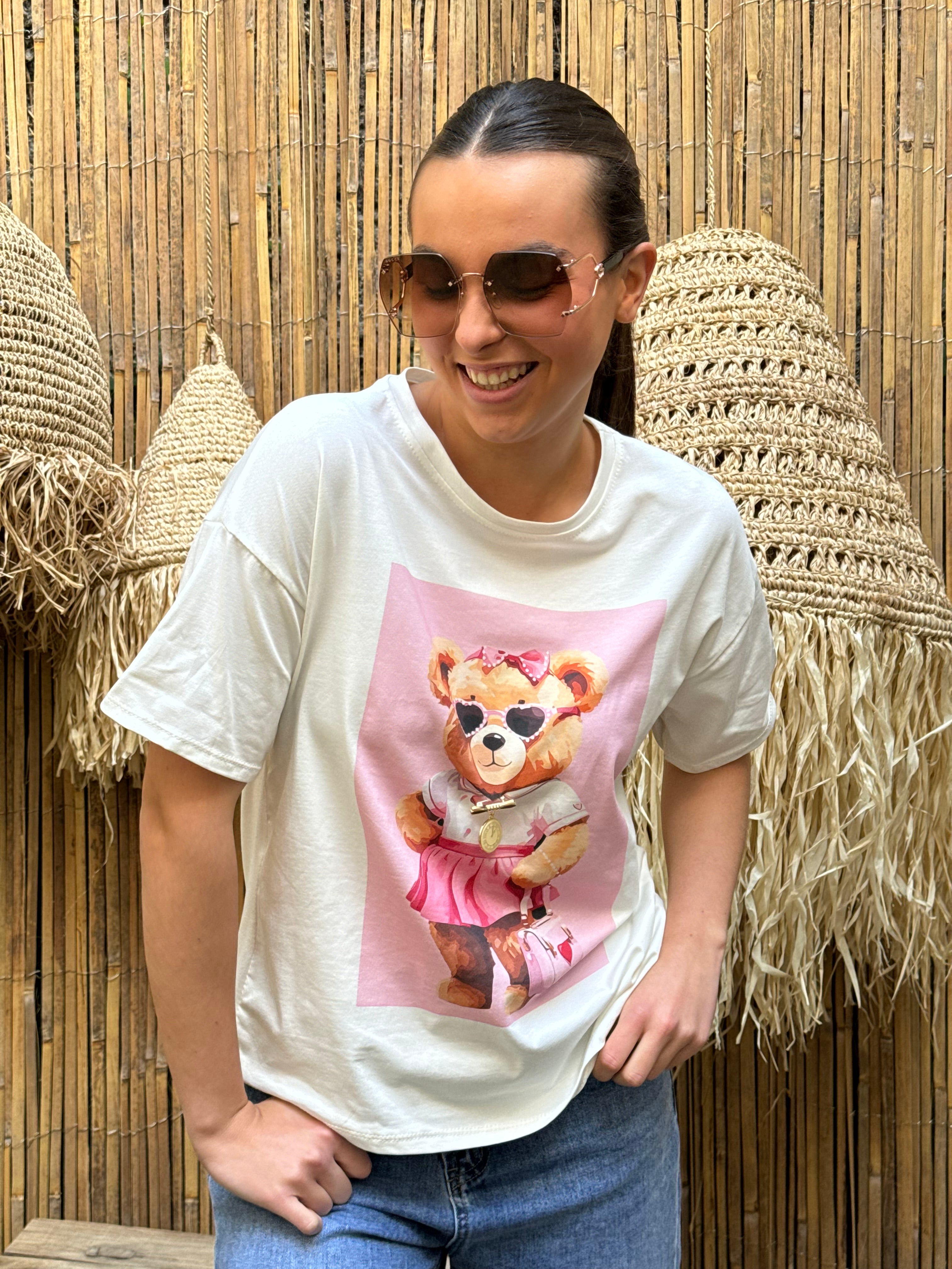 T-shirt | MIRAGE | Blanc Ours