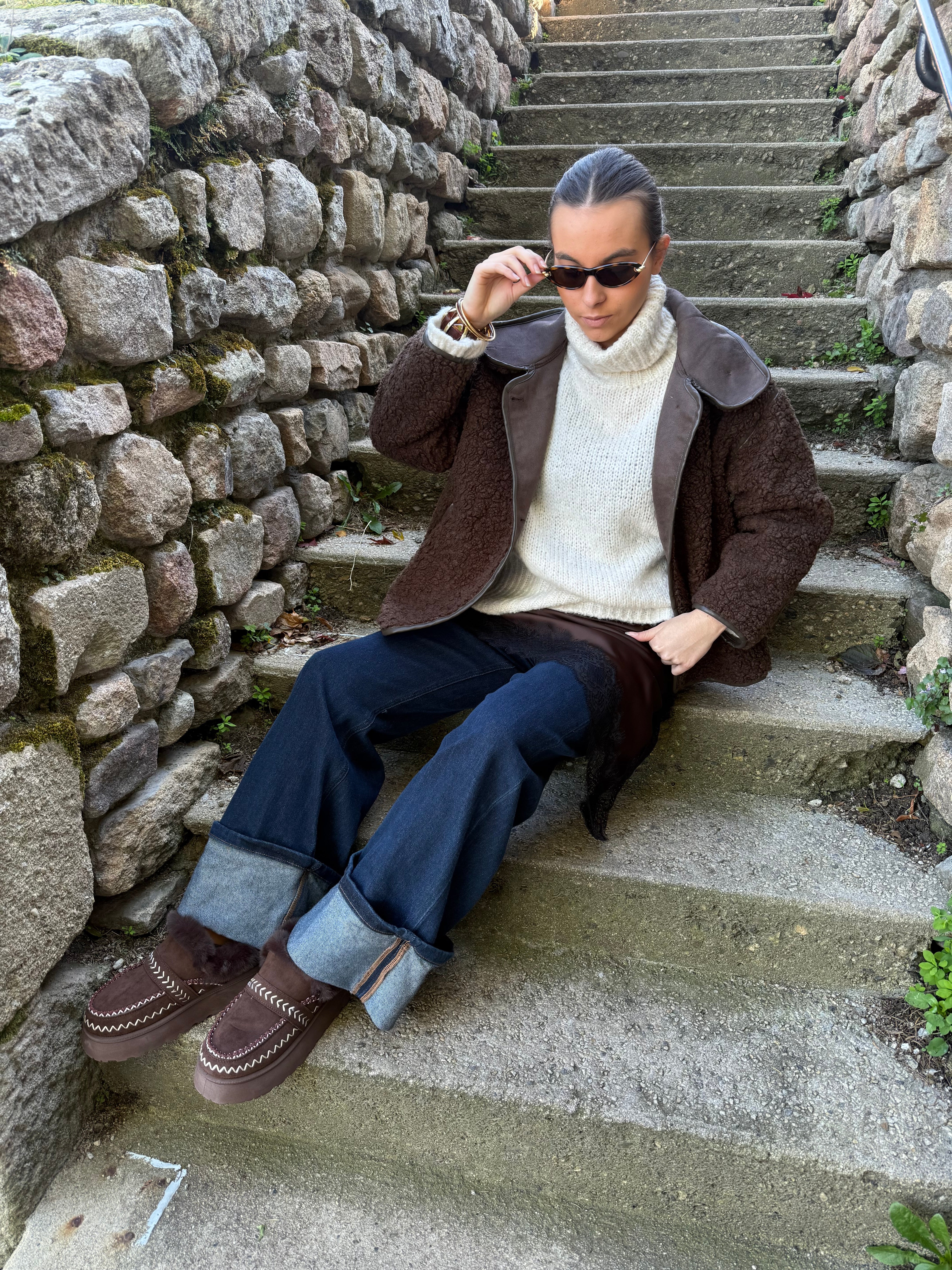 Veste | EDEN | Chocolat