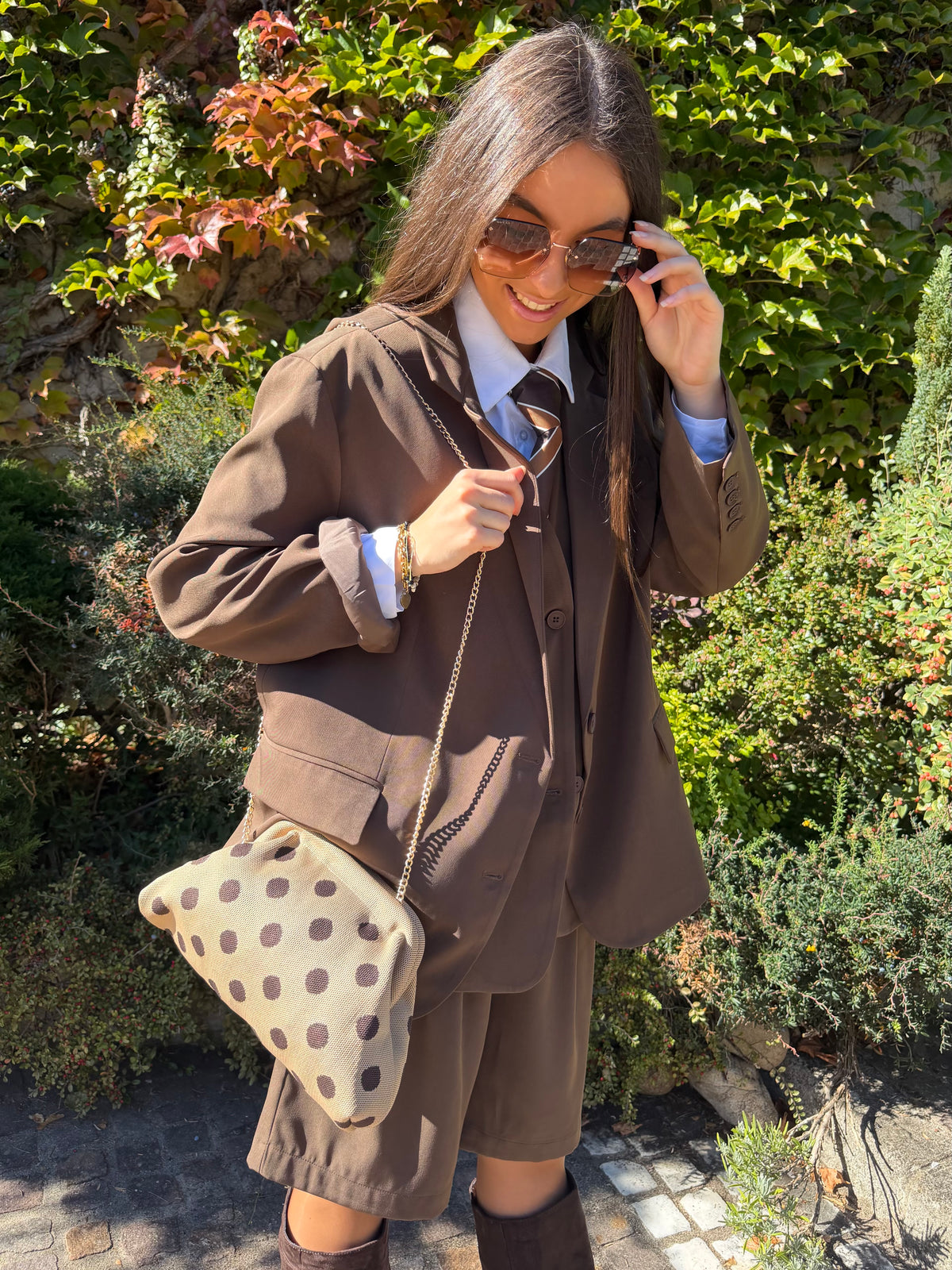 Sac | MARLOW | Beige Marron