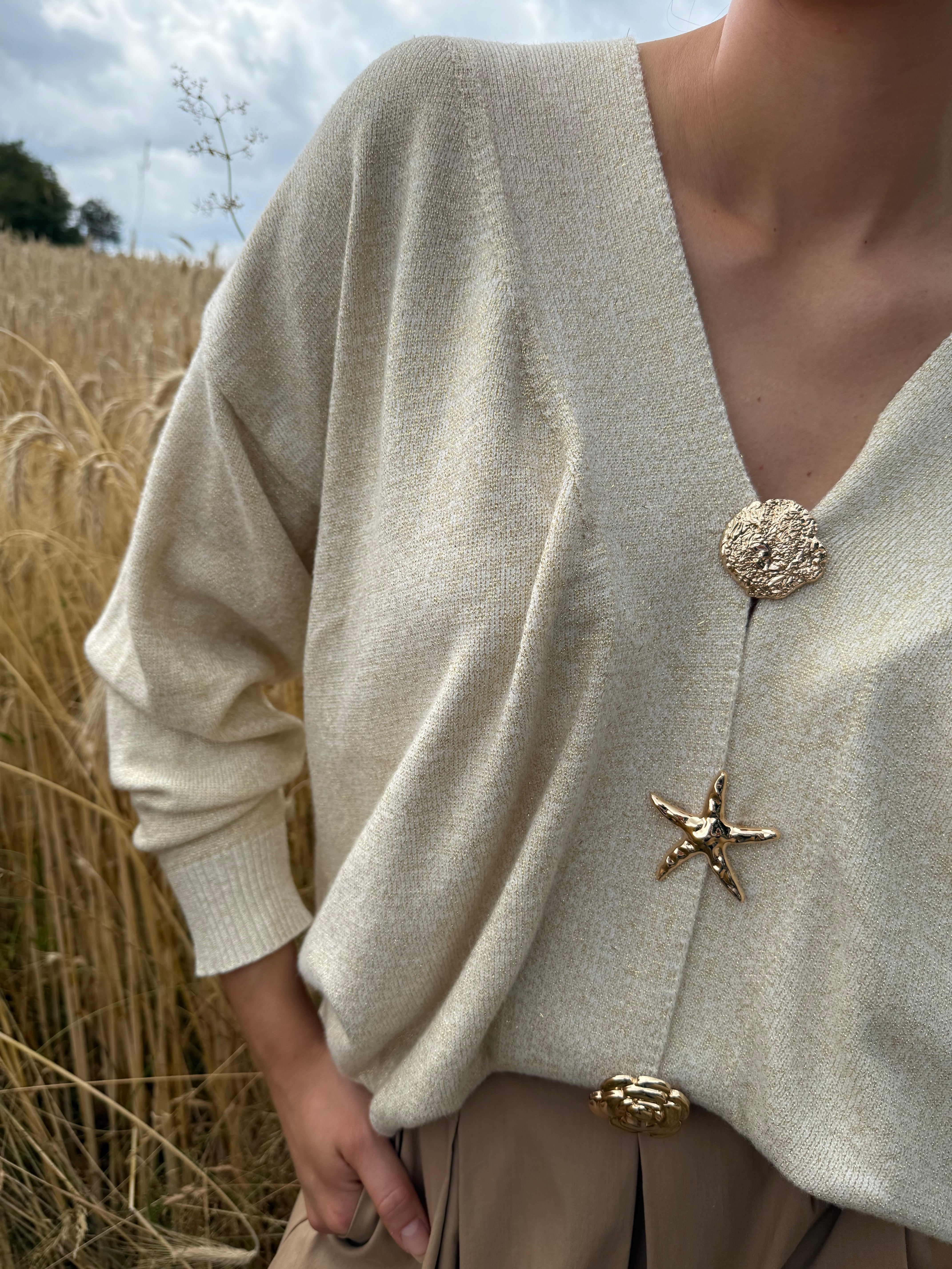 Gilet | GARANCE | Beige