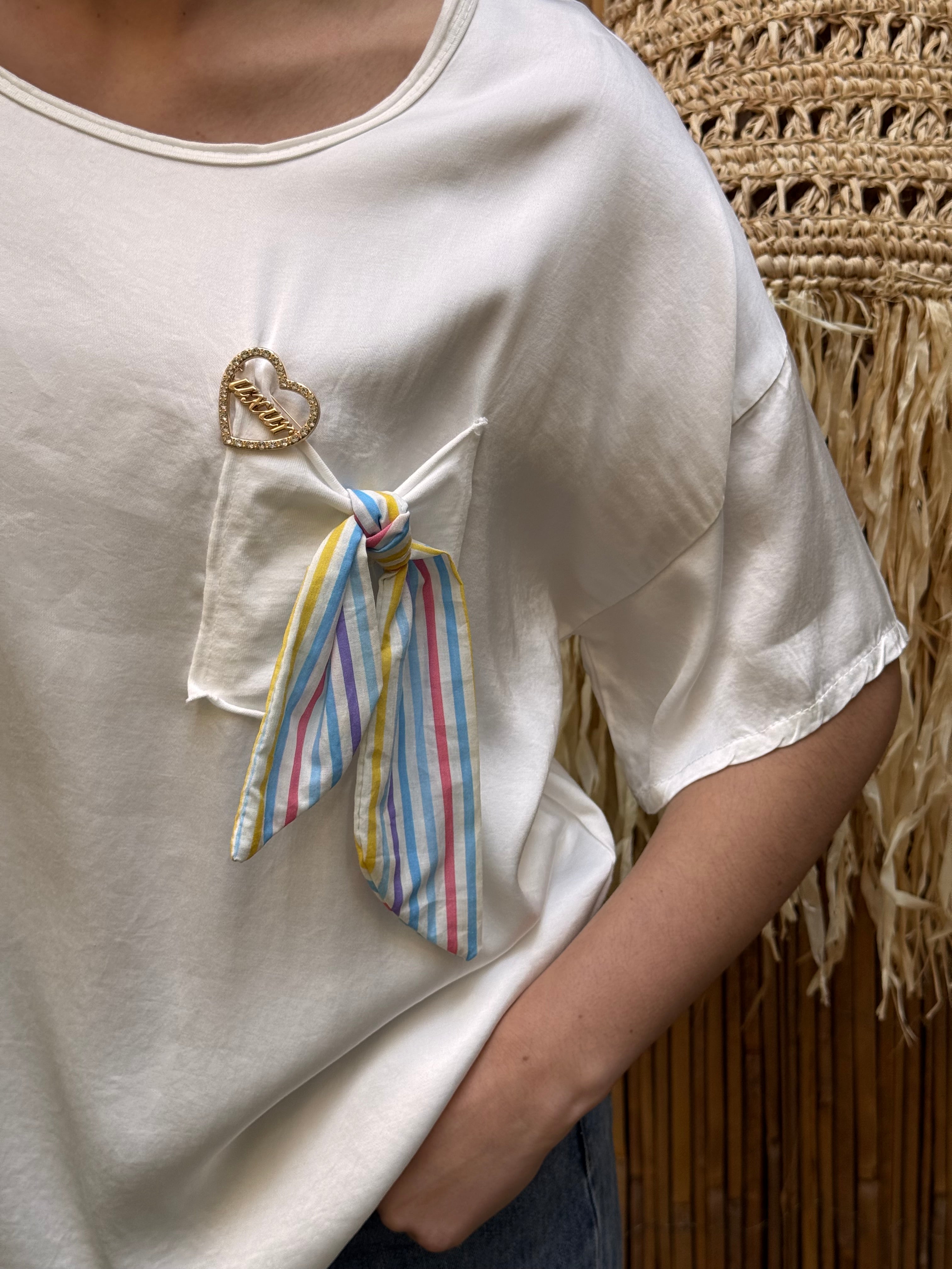 T-shirt | AURORE | Blanc