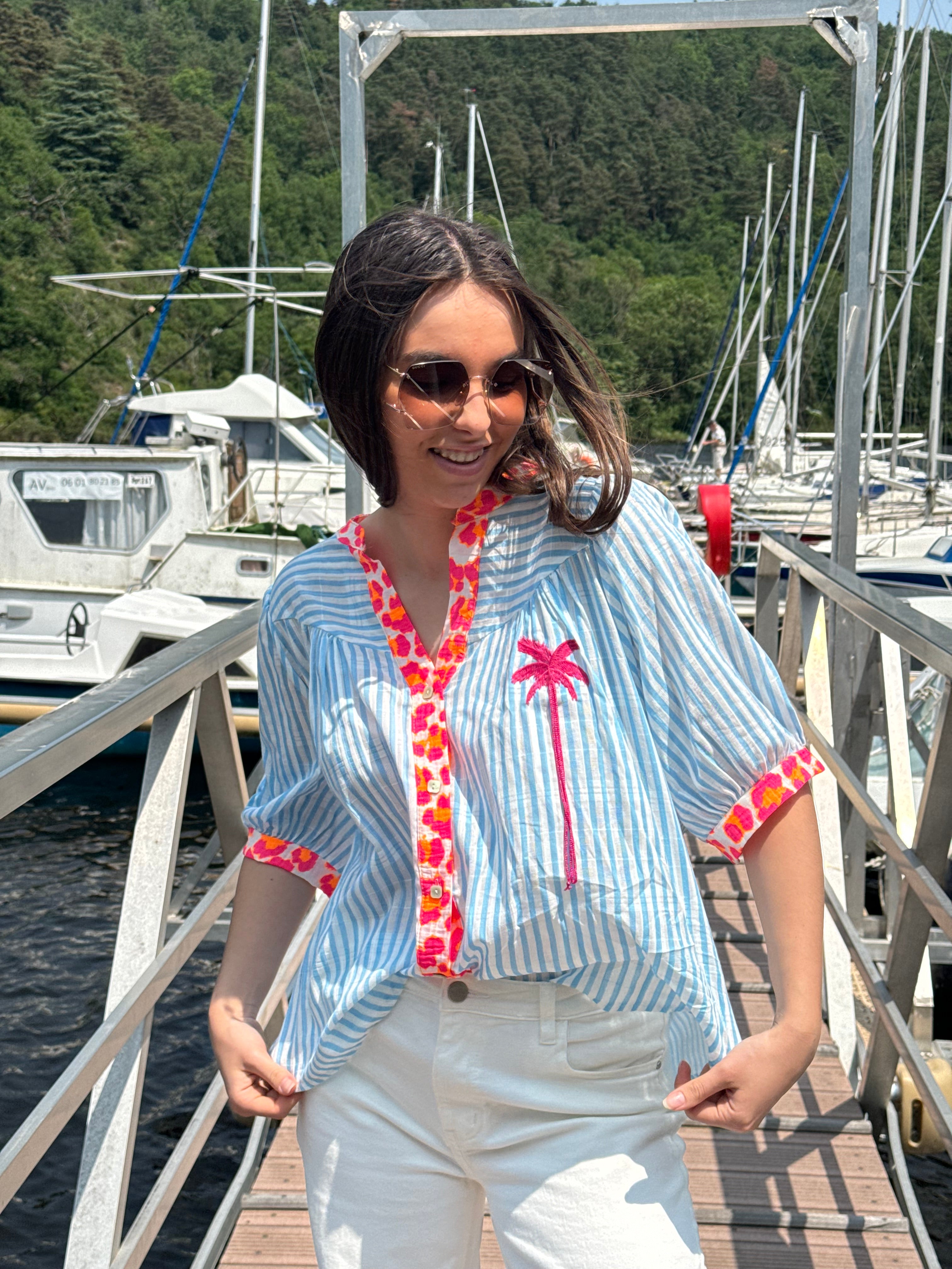 Chemise | VENZA | Rose