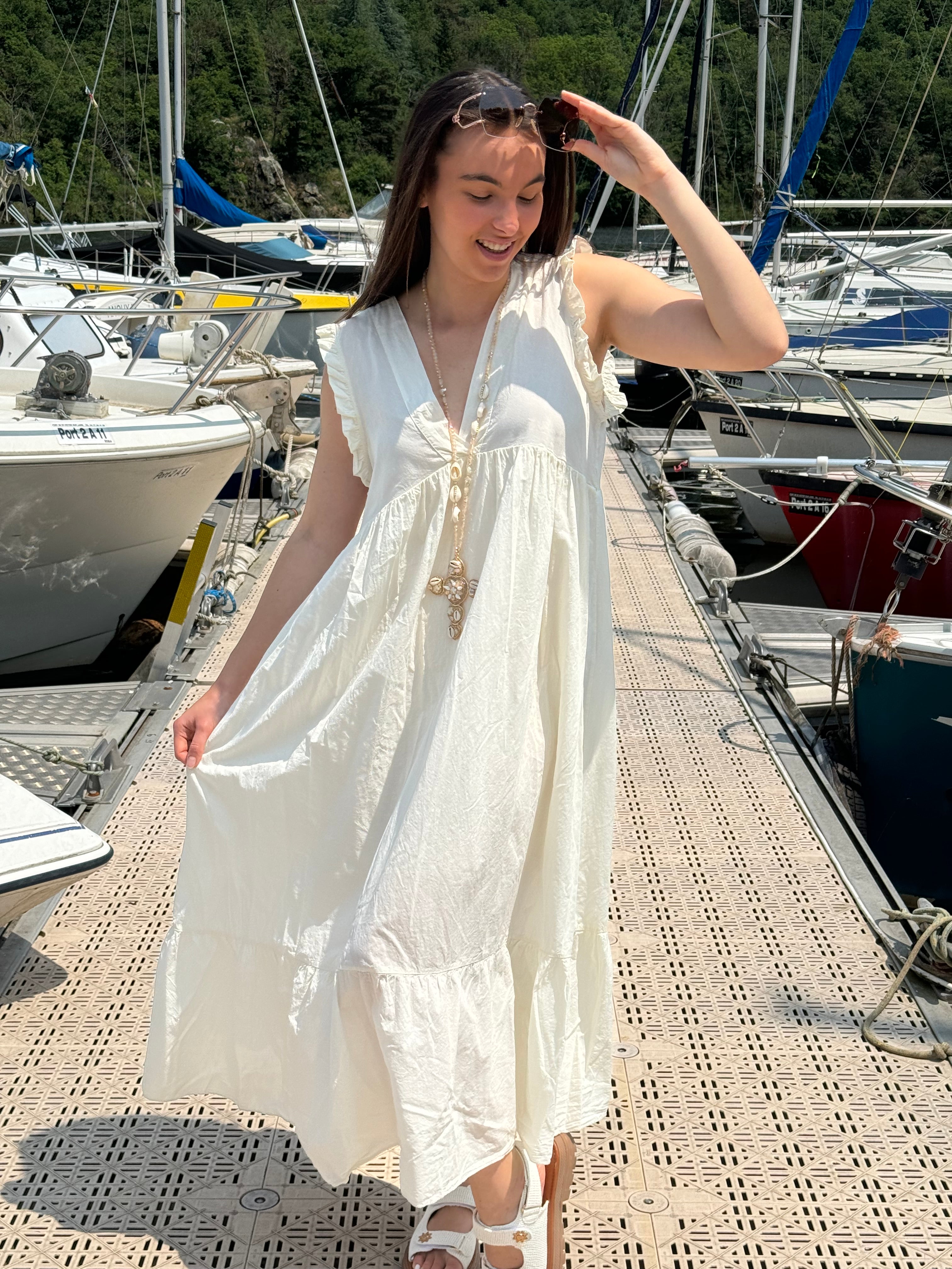 Robe | ALUNA | Beige