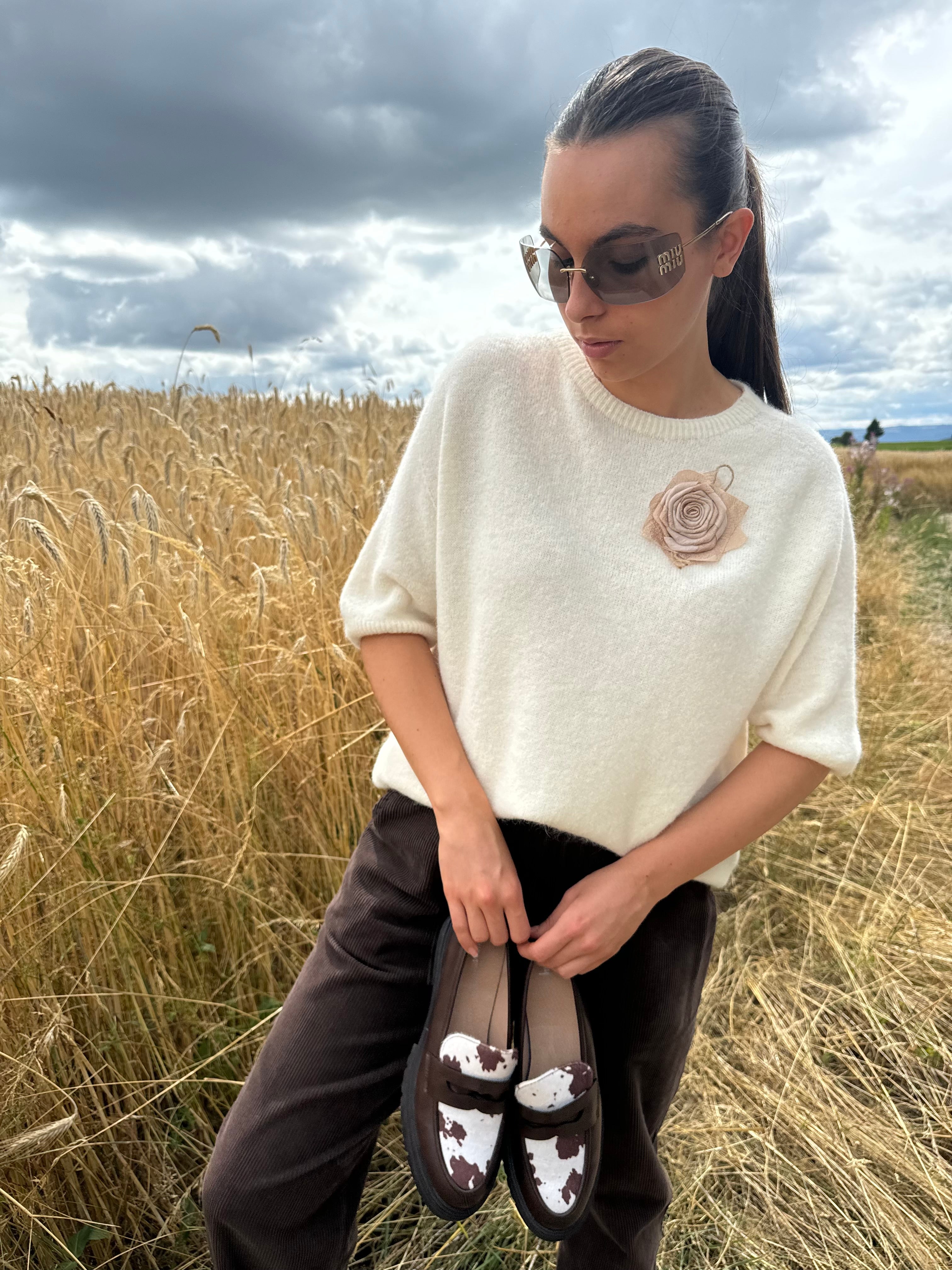 Pull | EGLANTINE | Ecru