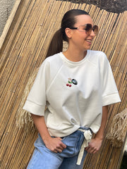 Sweat | PASTILLE | Blanc