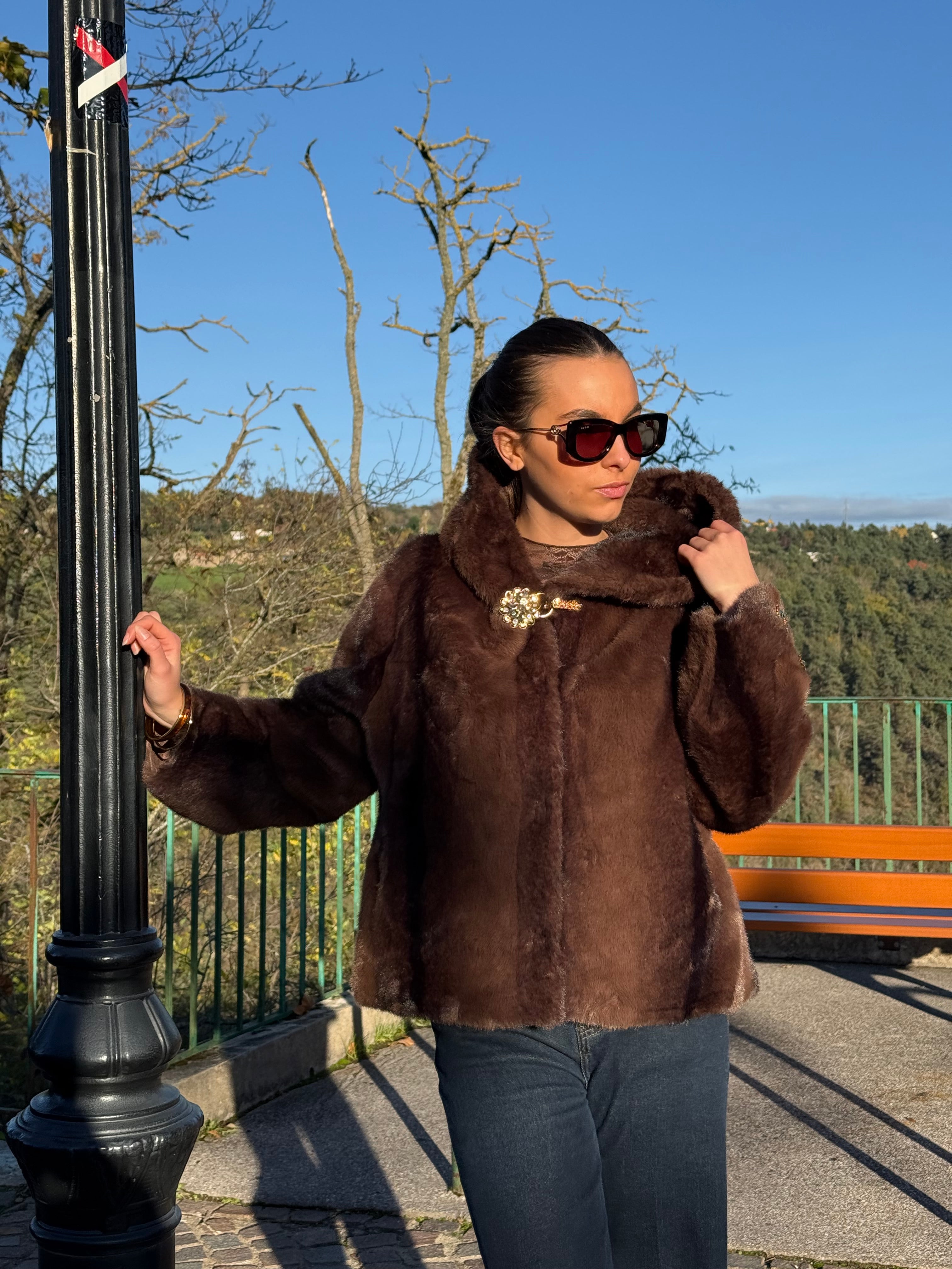 Veste | NINA | Chocolat