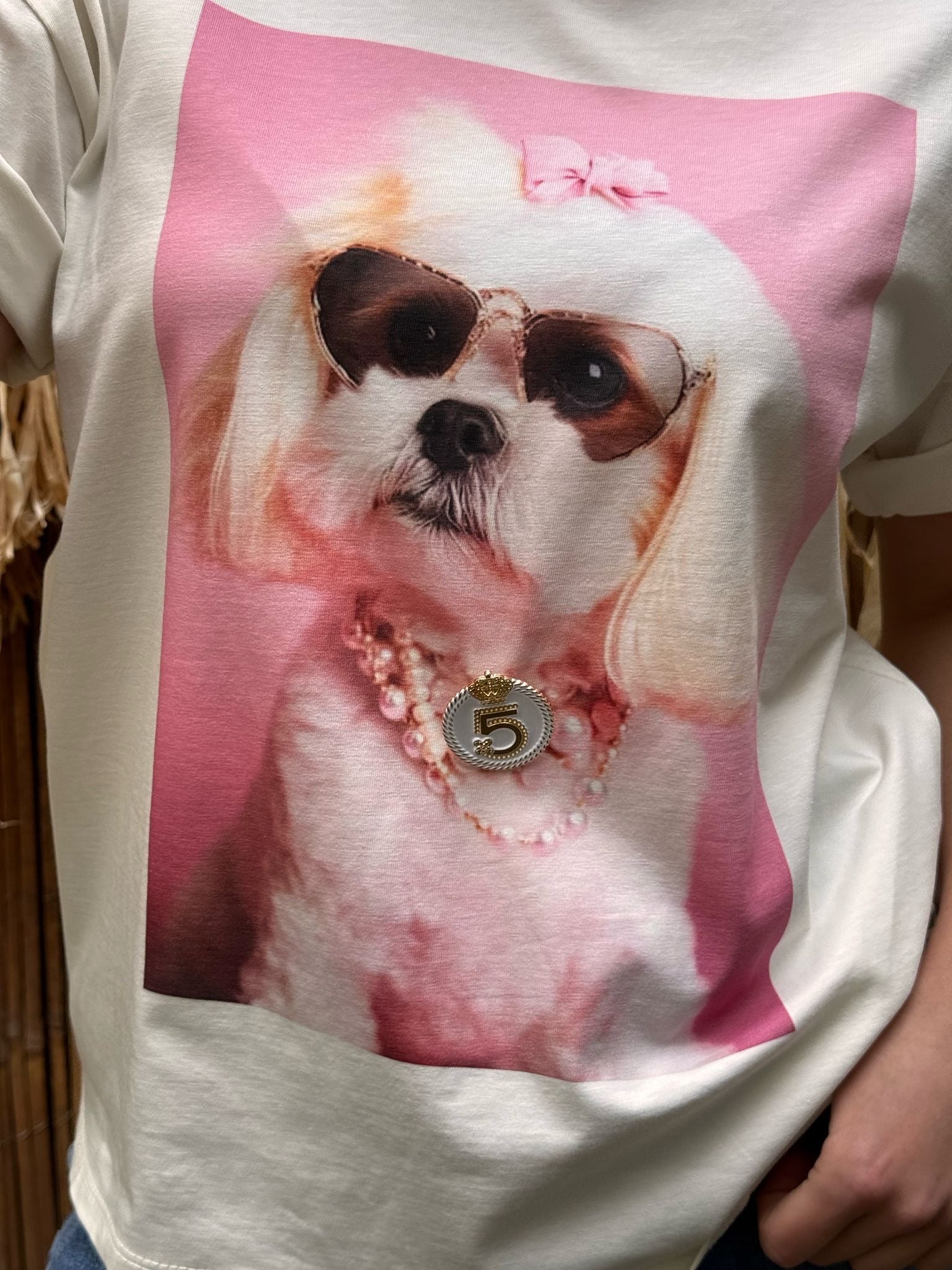 T-shirt | MIRAGE | Blanc Chien