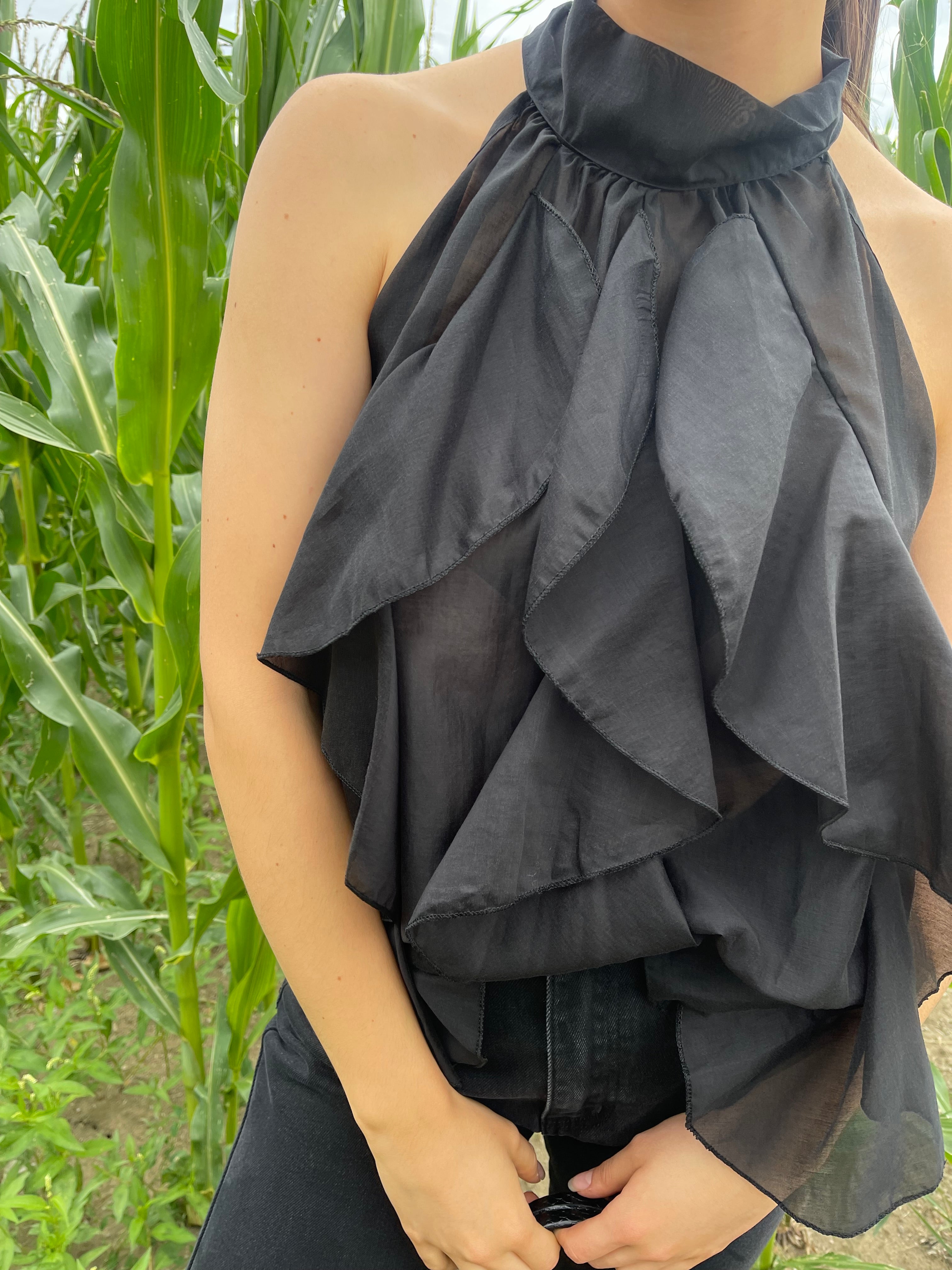 Top | BRINDILLE | Noir