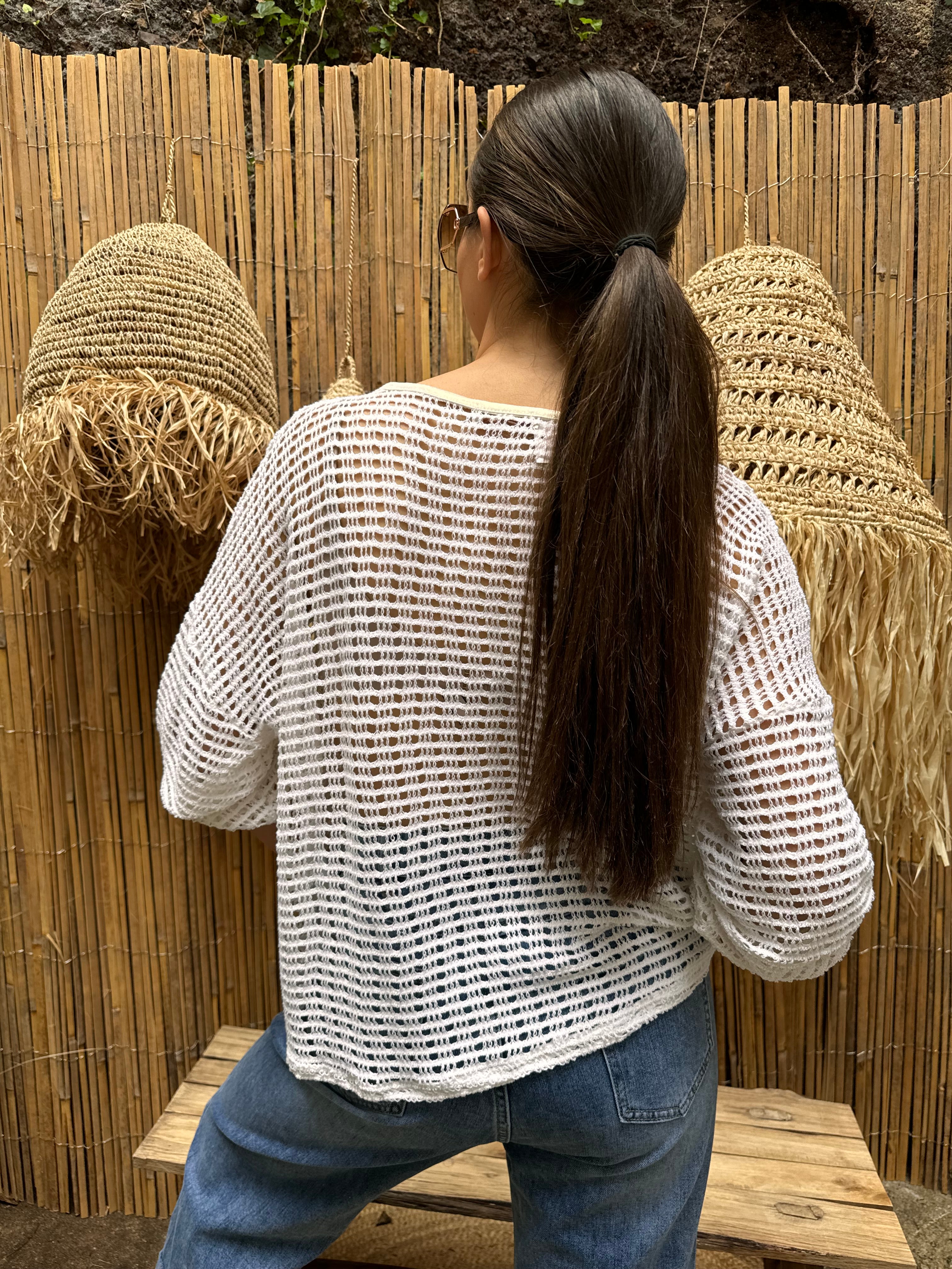 T-shirt | LUEUR | Beige