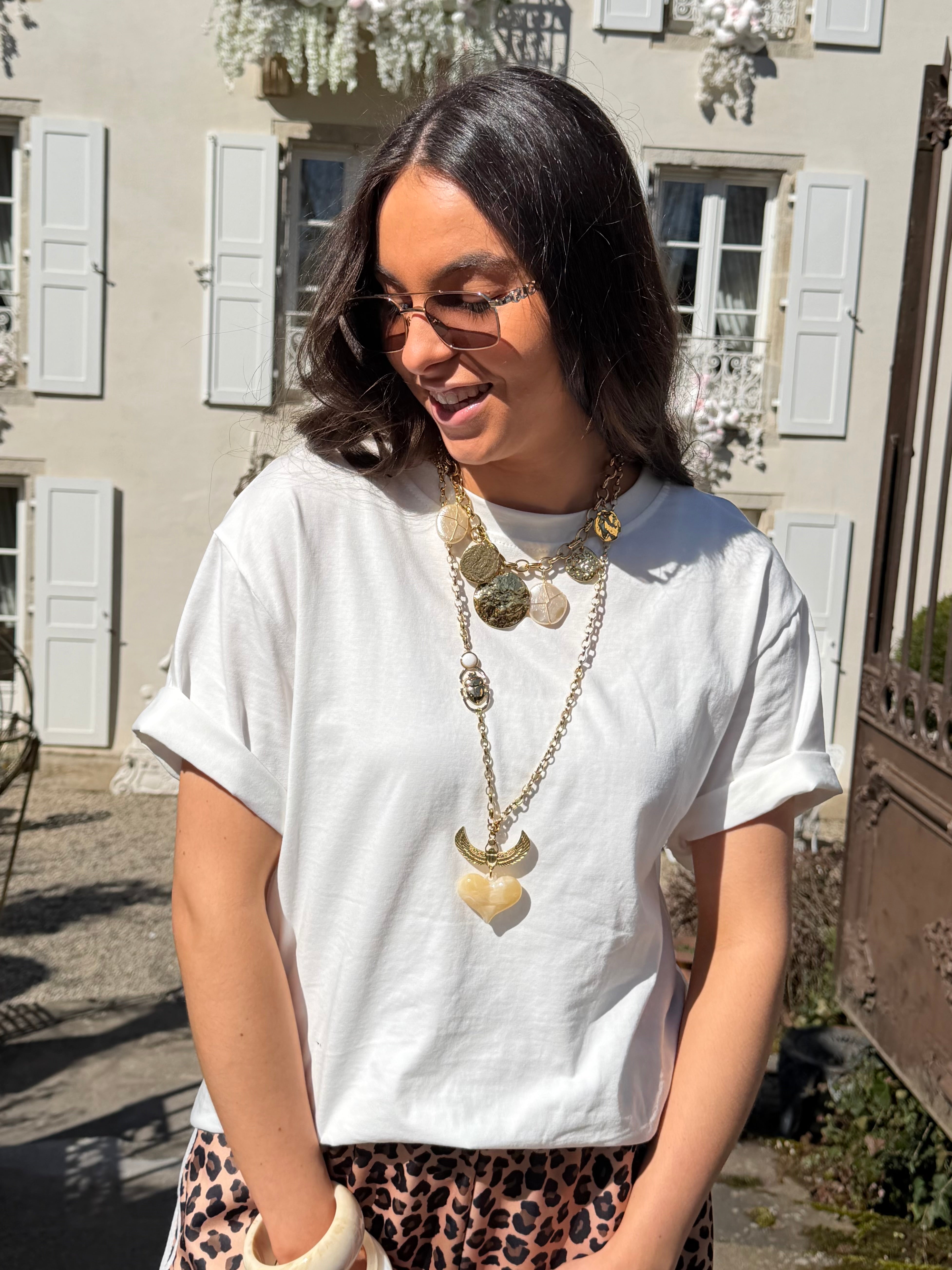 T-shirt | LENA | Blanc
