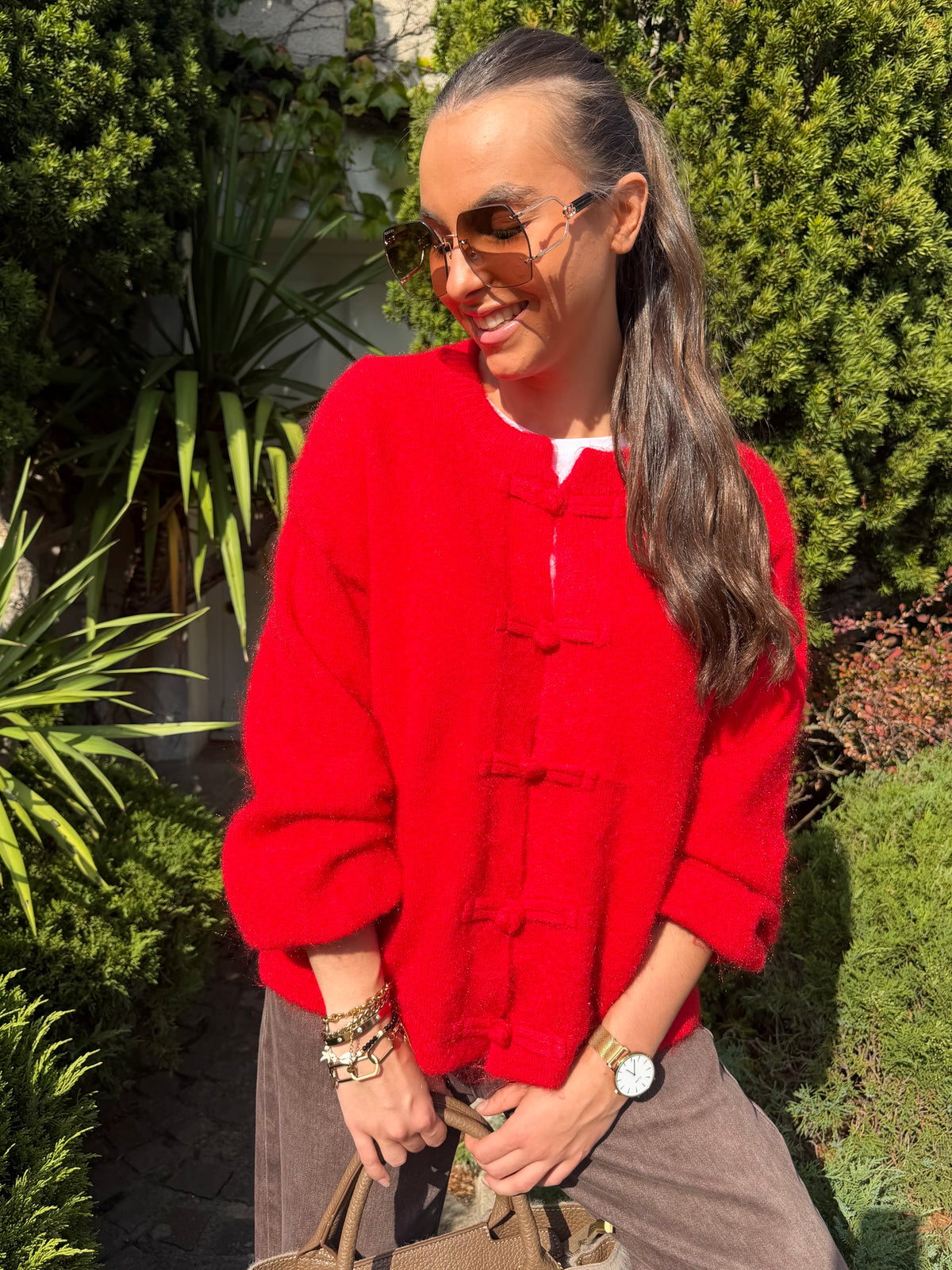 Gilet | LINO | Rouge