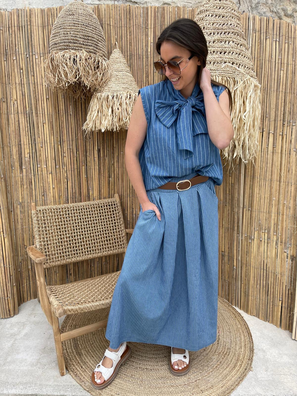 Chemise | PORTO | Bleu Brut