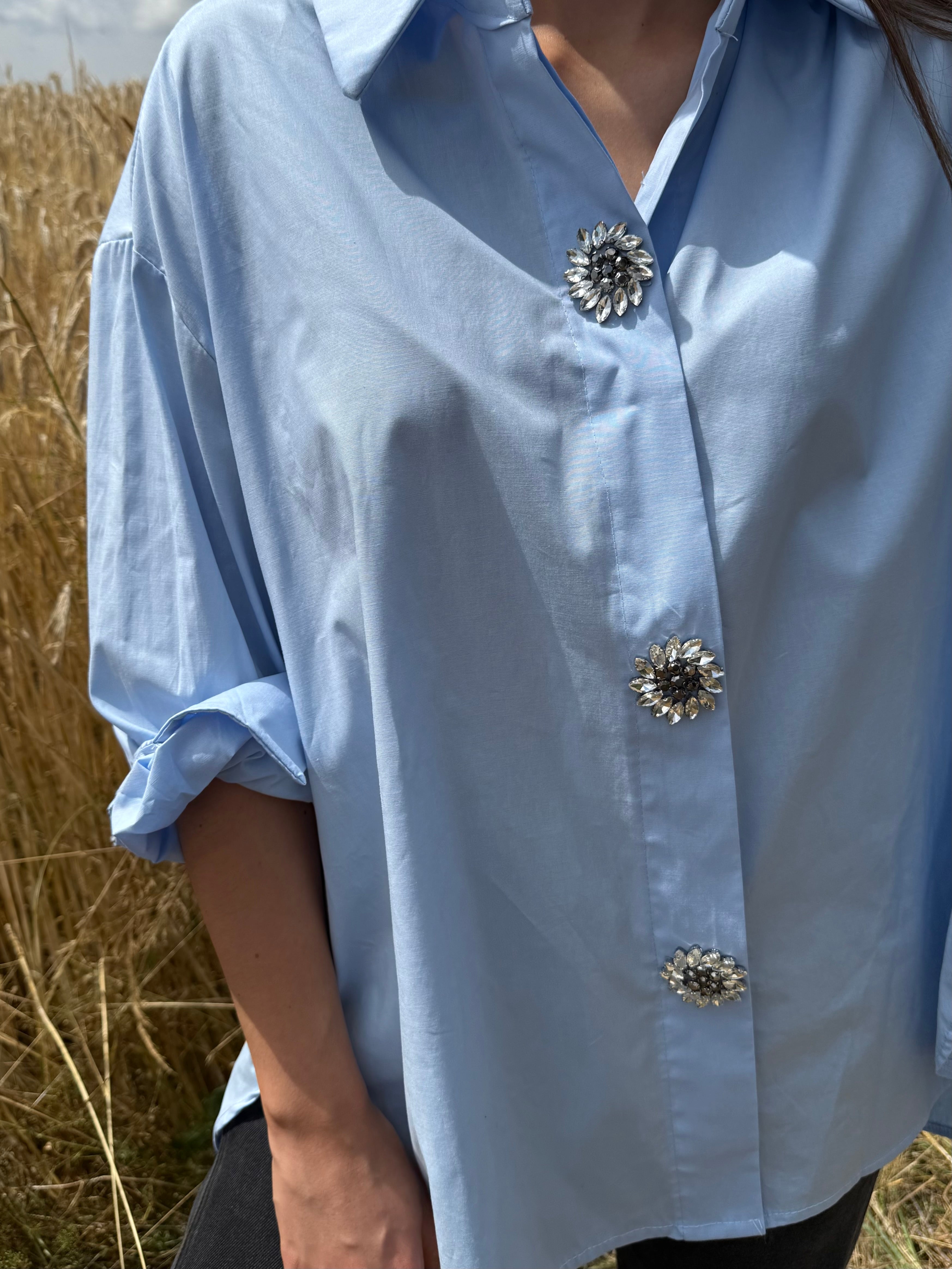Chemise | AUBEPINE | Bleu ciel