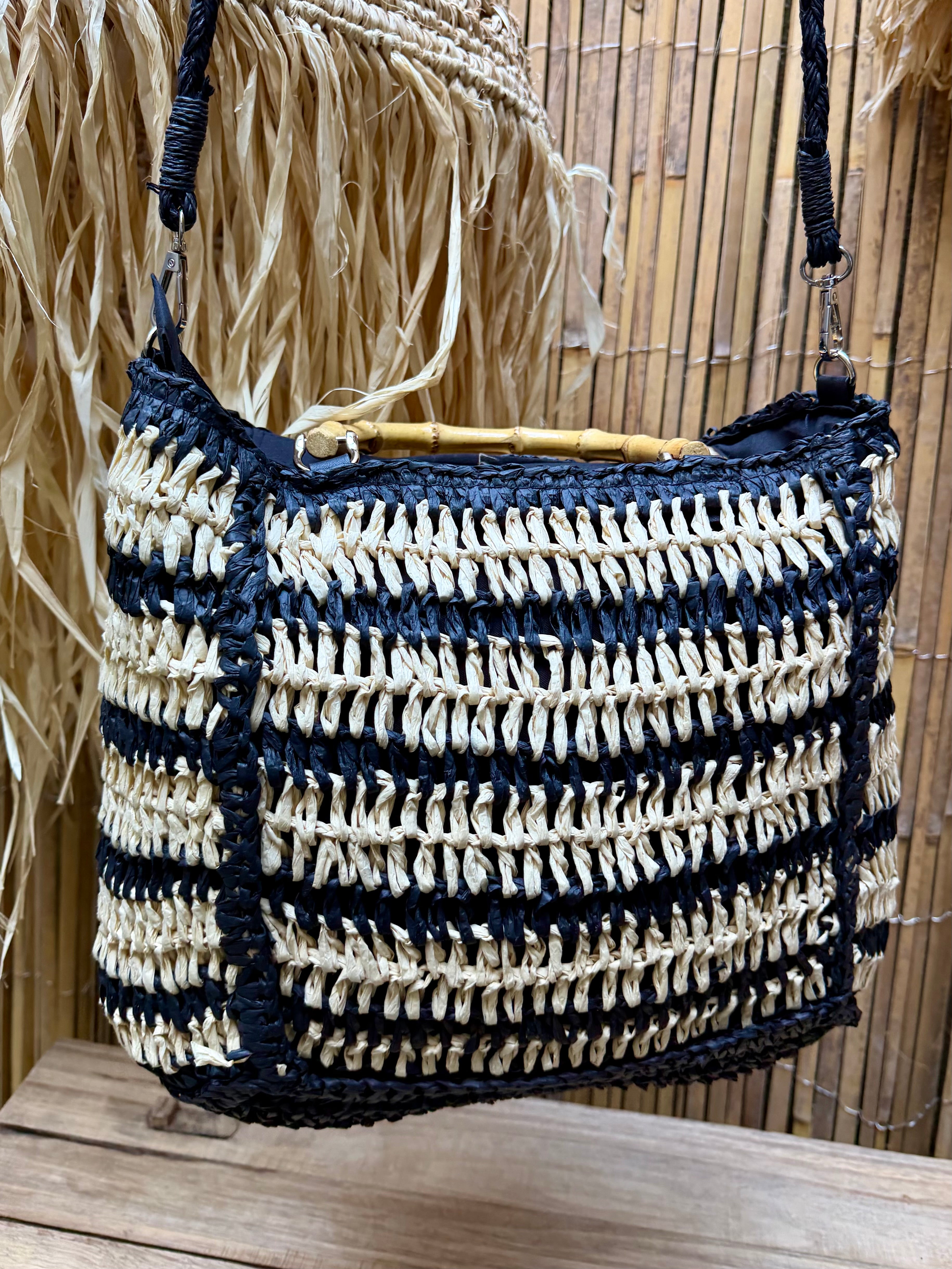 Sac | CALIA | Noir & Beige