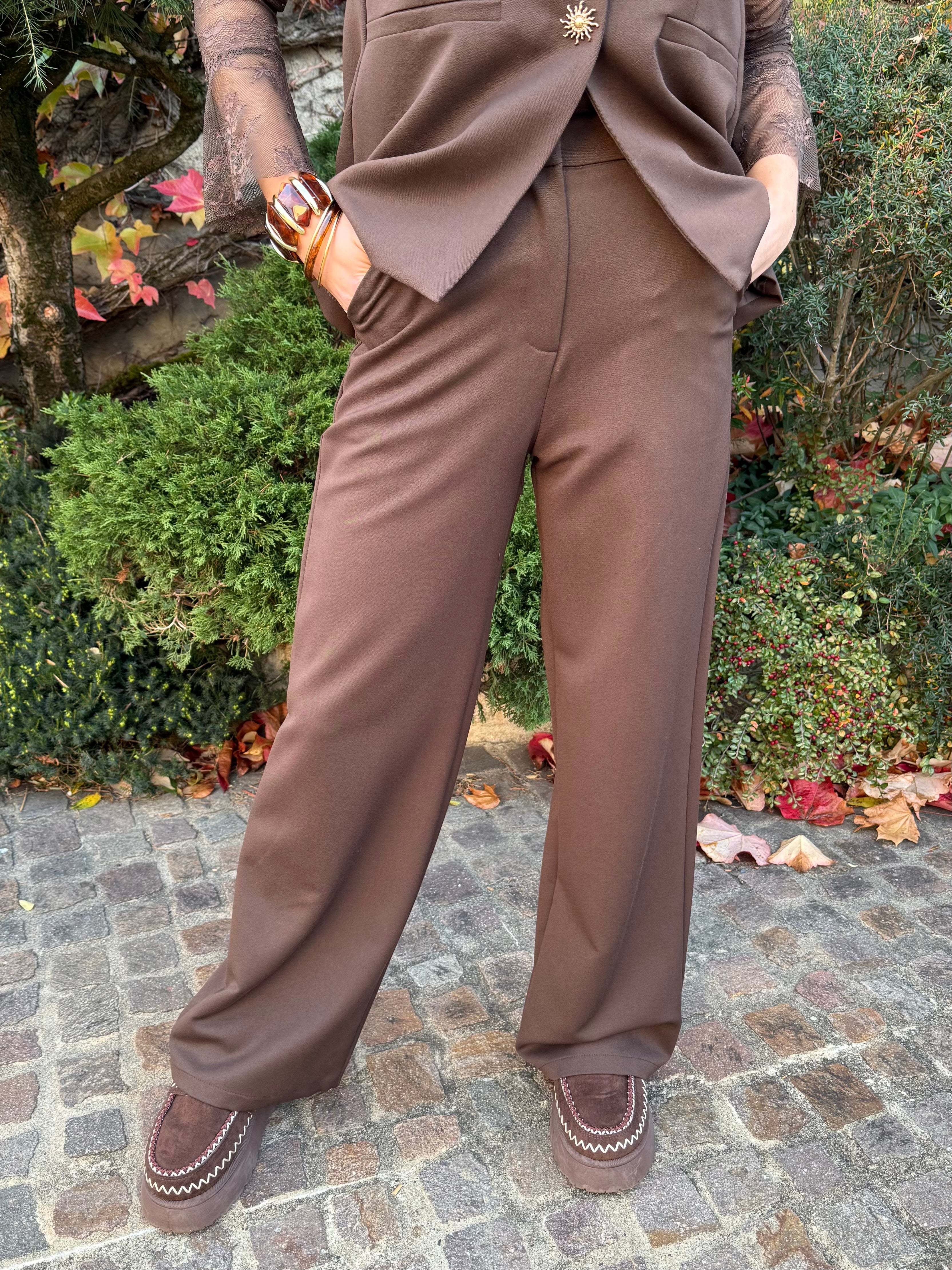 Pantalon | CAMILLE | Marron