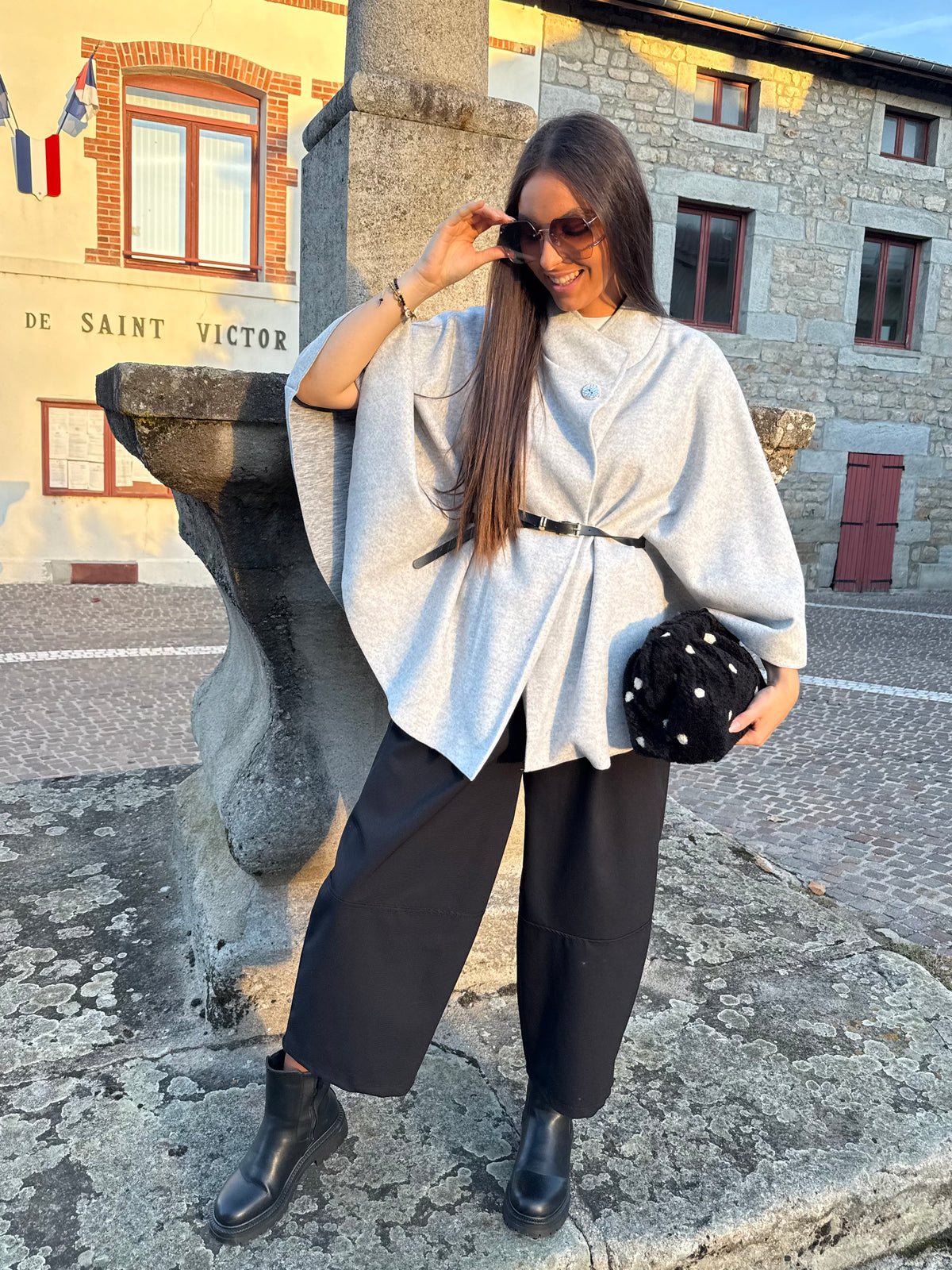 Veste | MILA | Gris clair