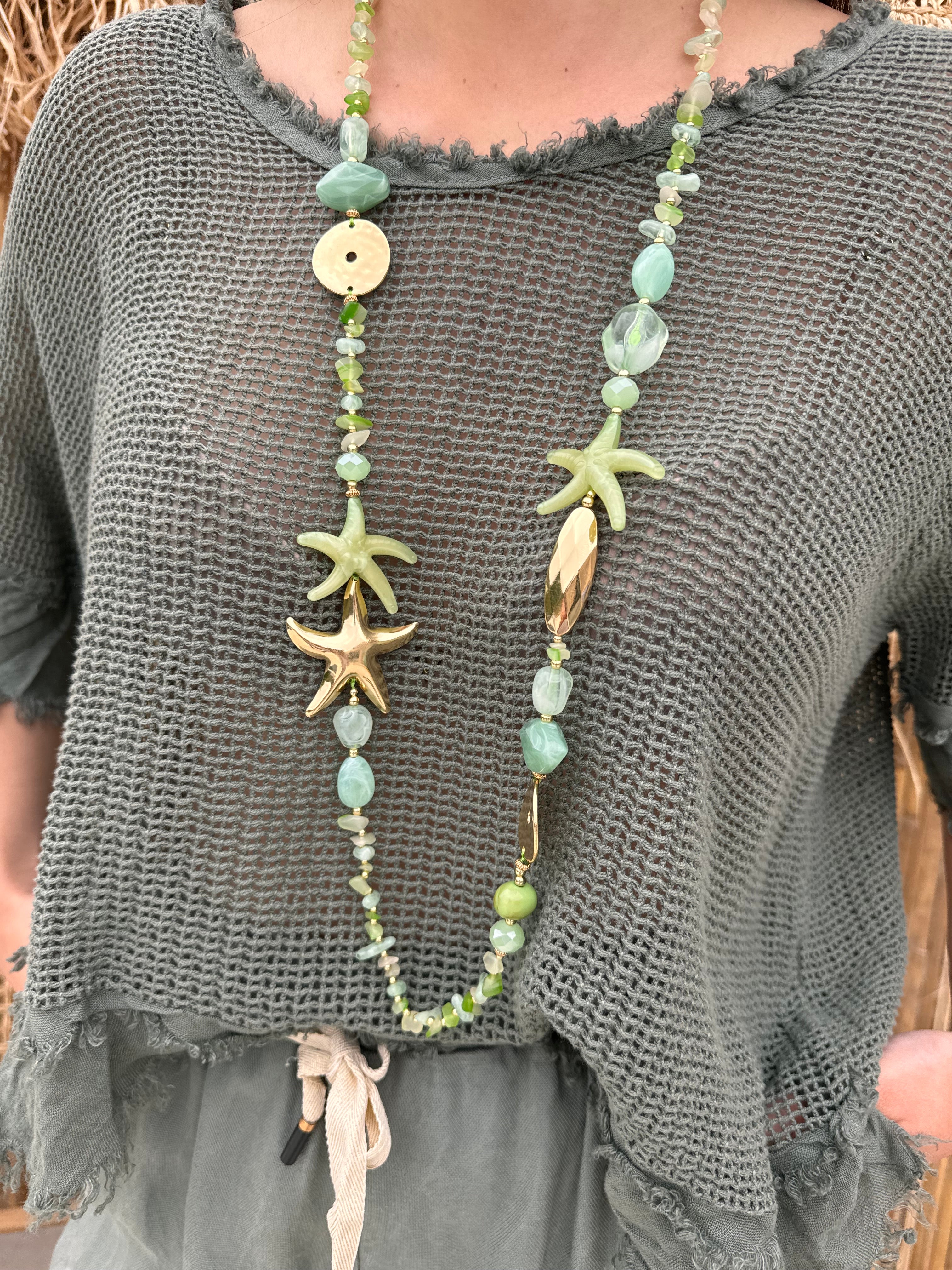 Collier | SOLEILA | Vert