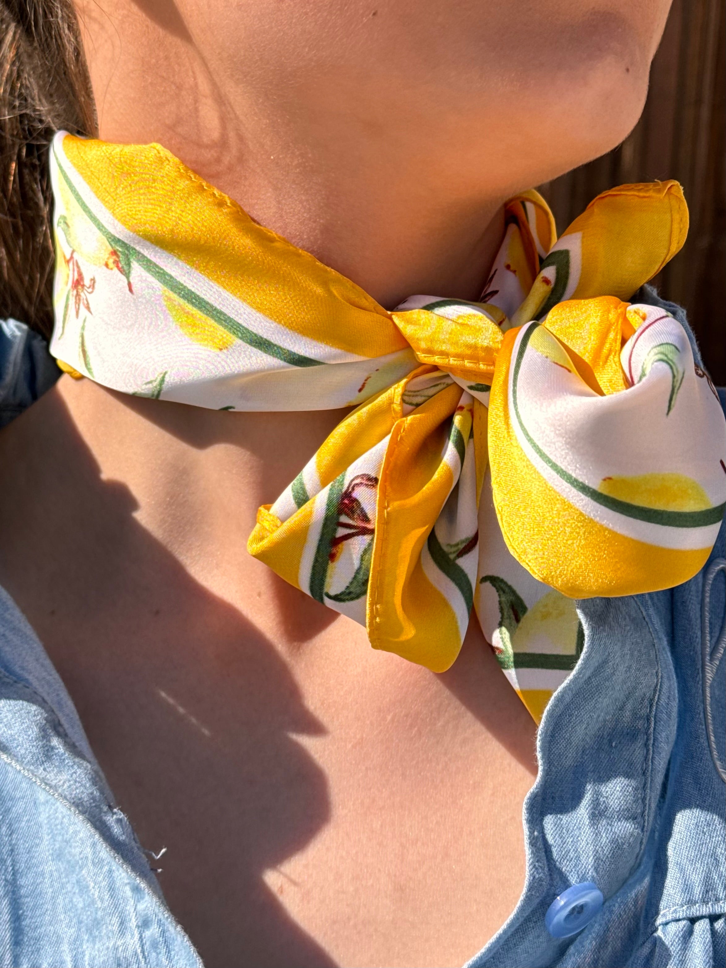 Foulard | MIRA | Jaune